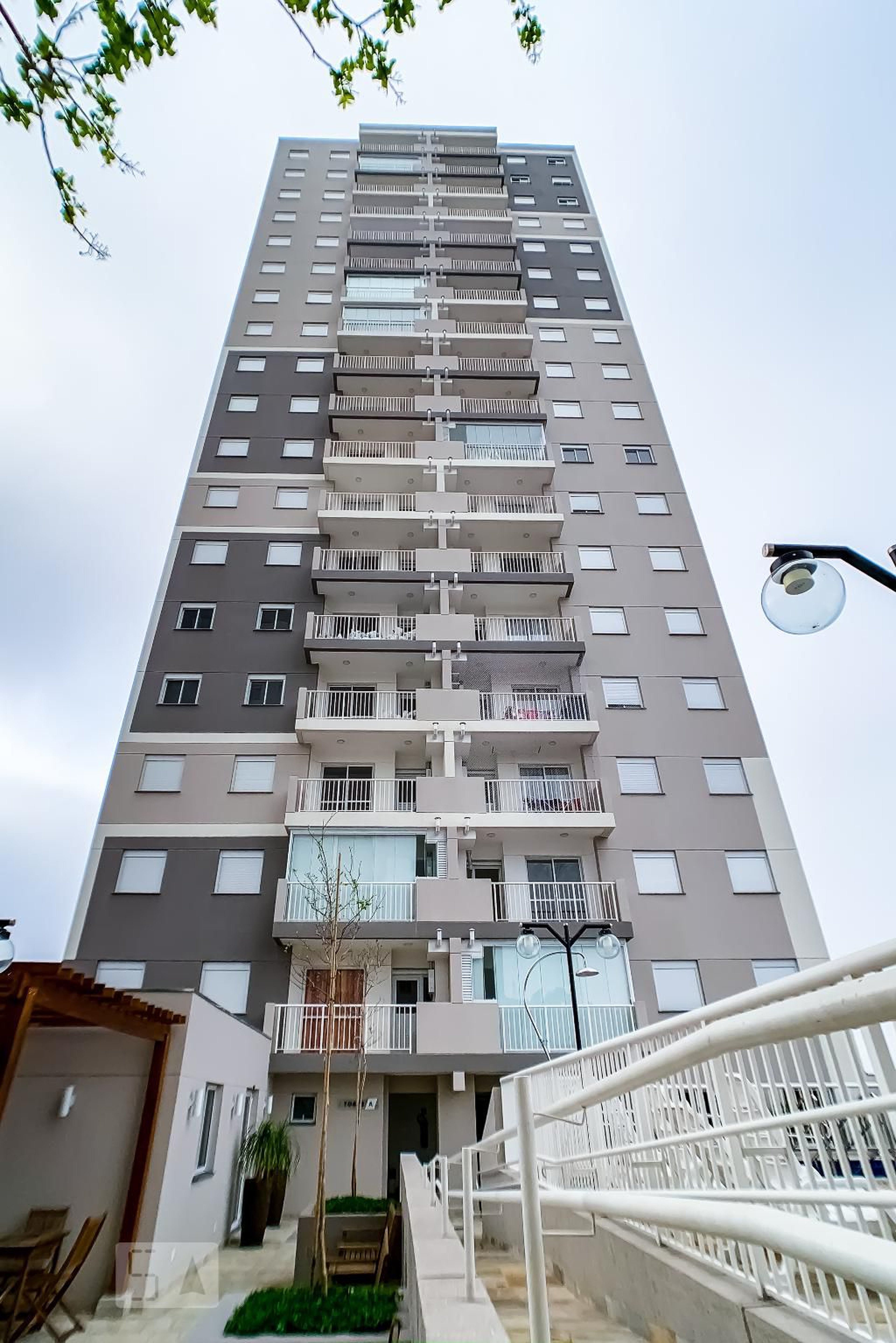 Fachada Condomínio Up Lago dos Patos