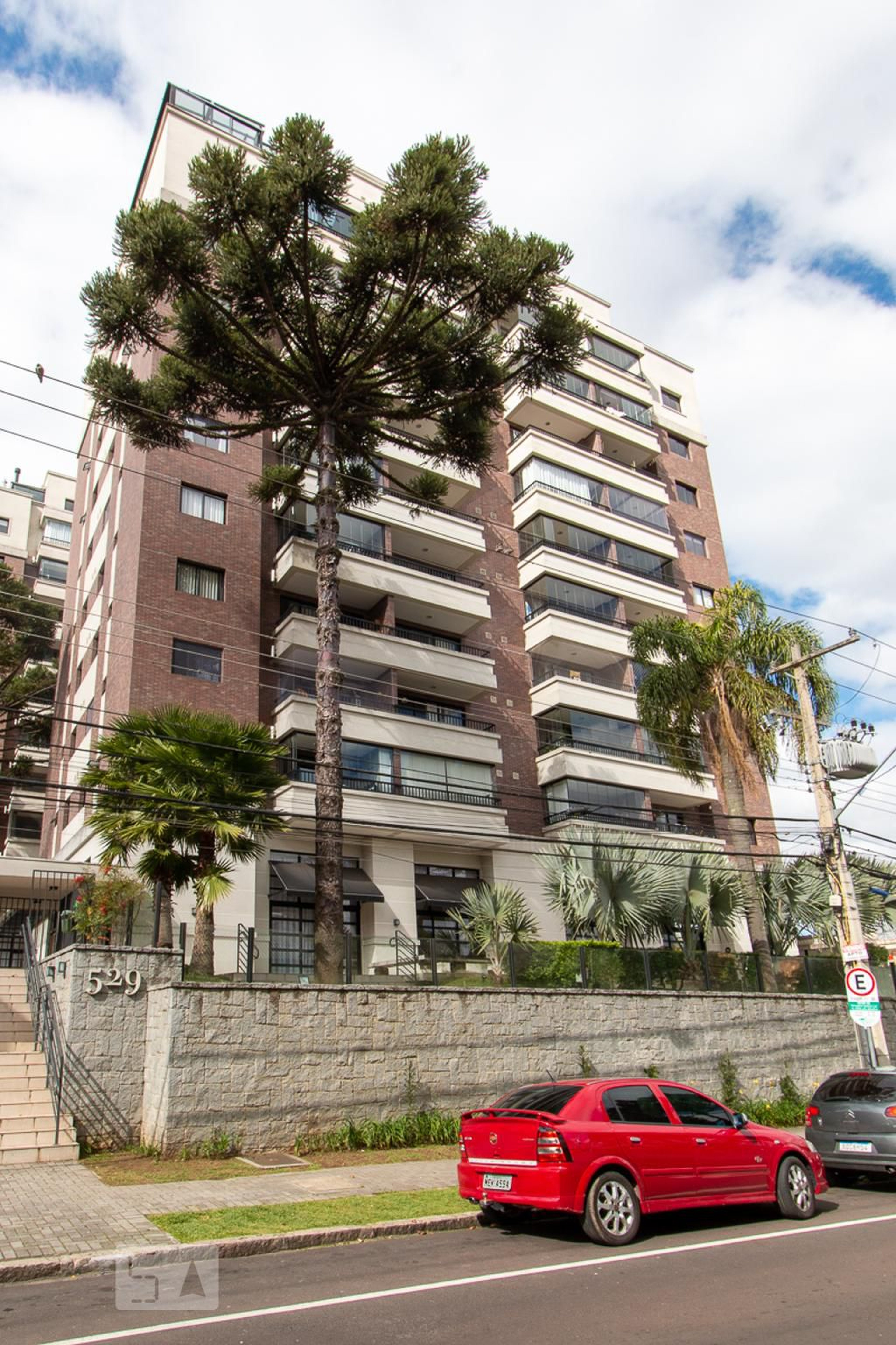 Fachada do Condomínio Edifício Fusion