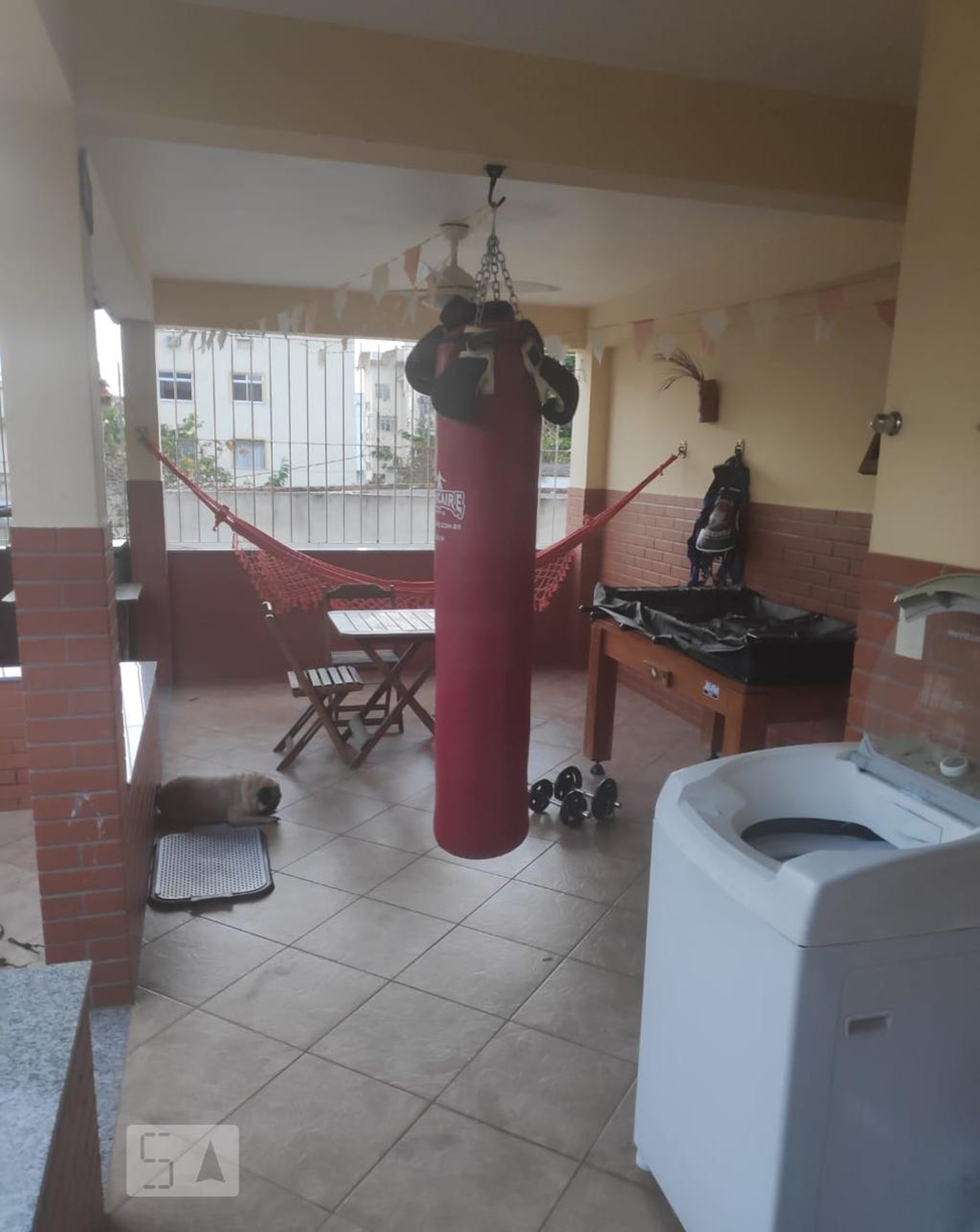 Área Externa Condomínio em Rua Corot, 160