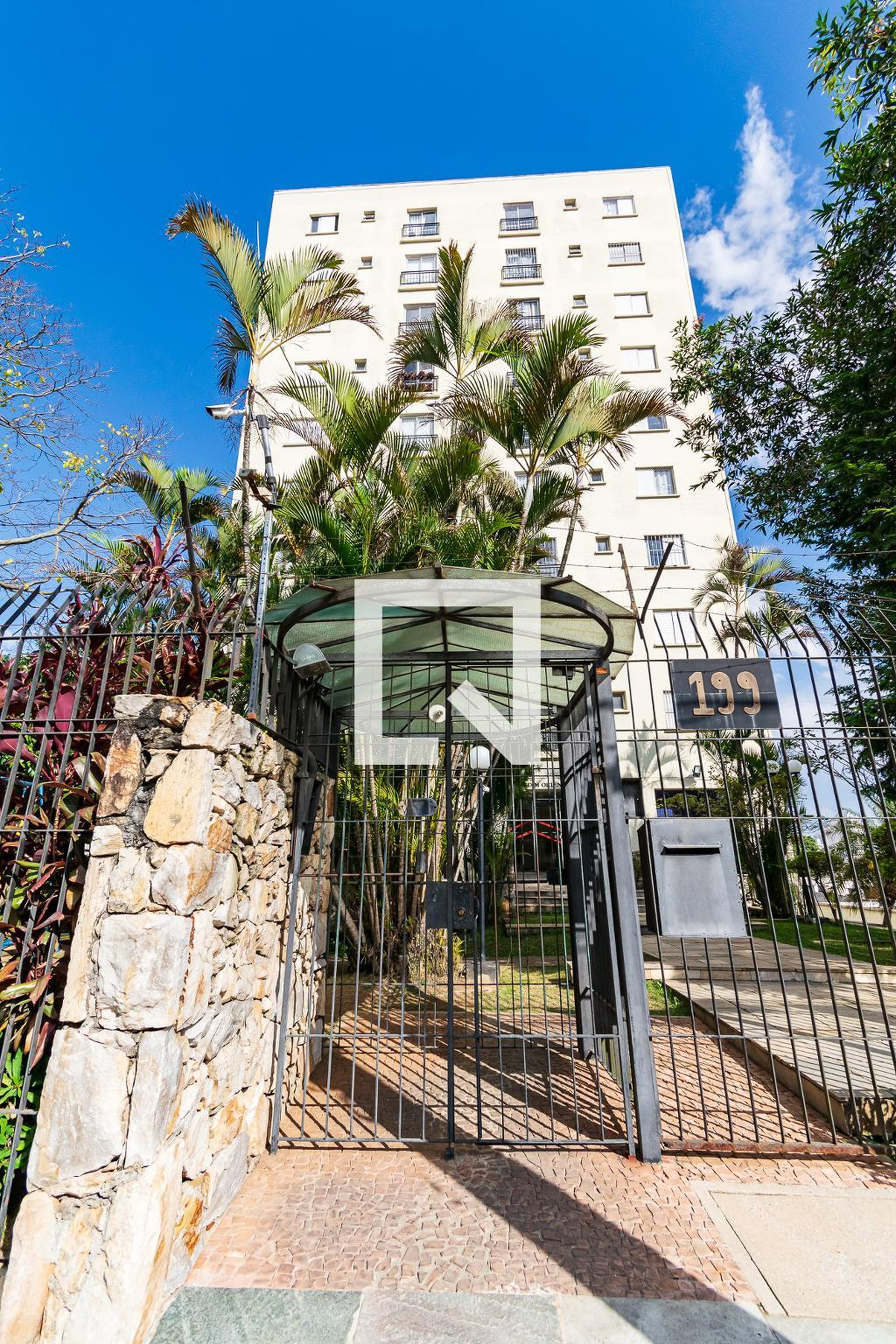 Fachada do Prédio Edifício Jardim oriental