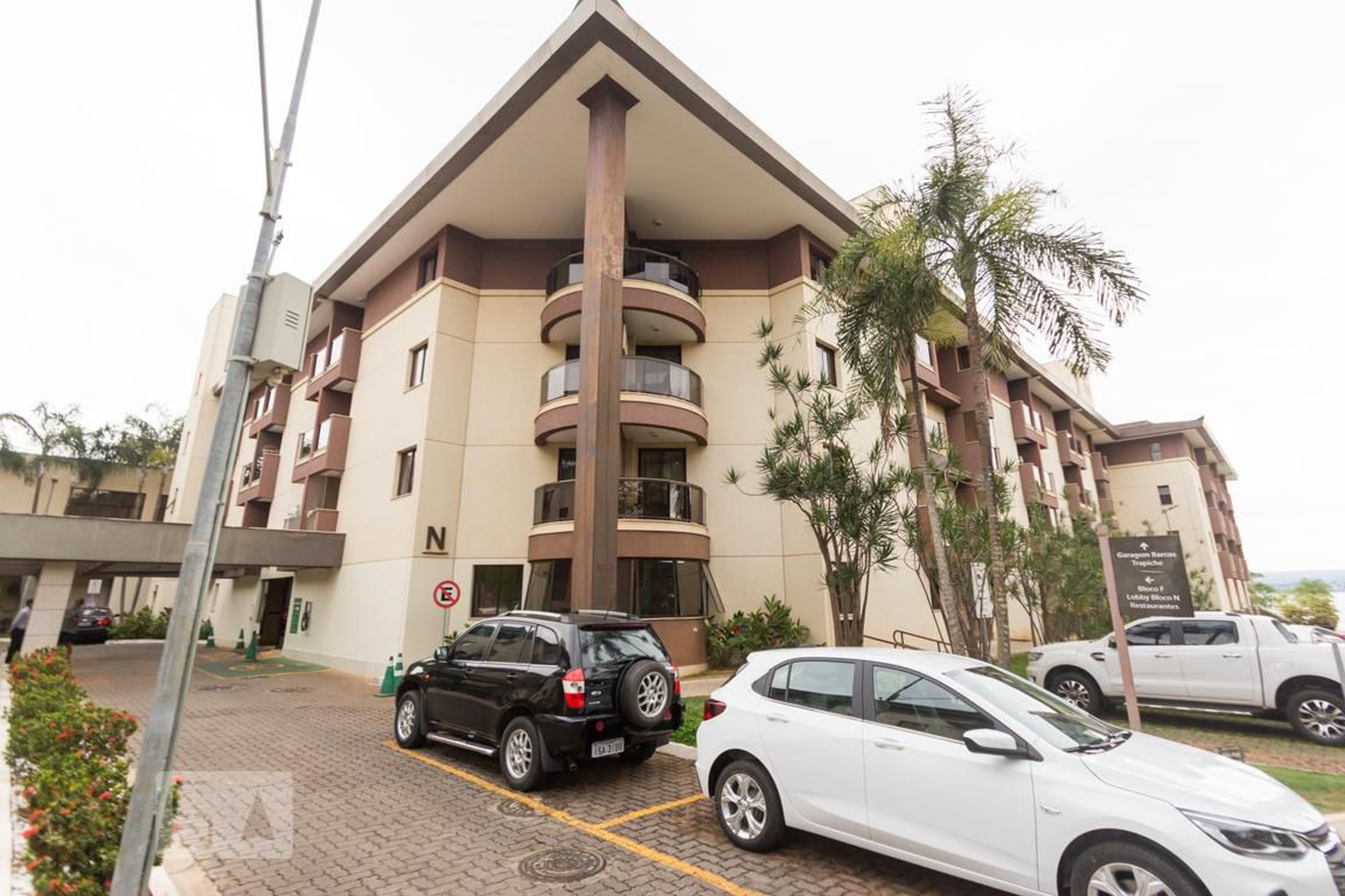 Fachada Condomínio Life Resort