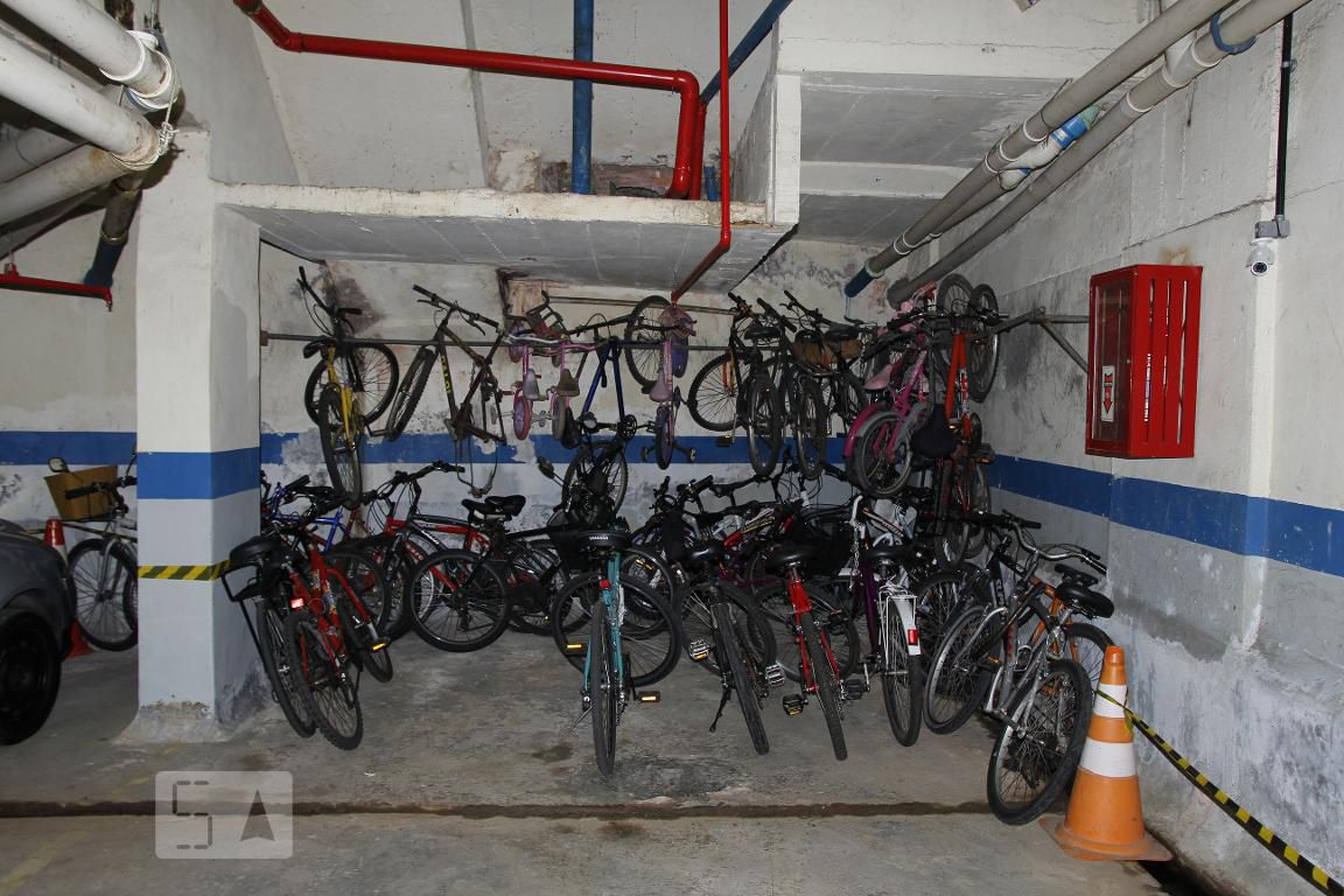 Bicicletário - Edifício Dom Pedro 1