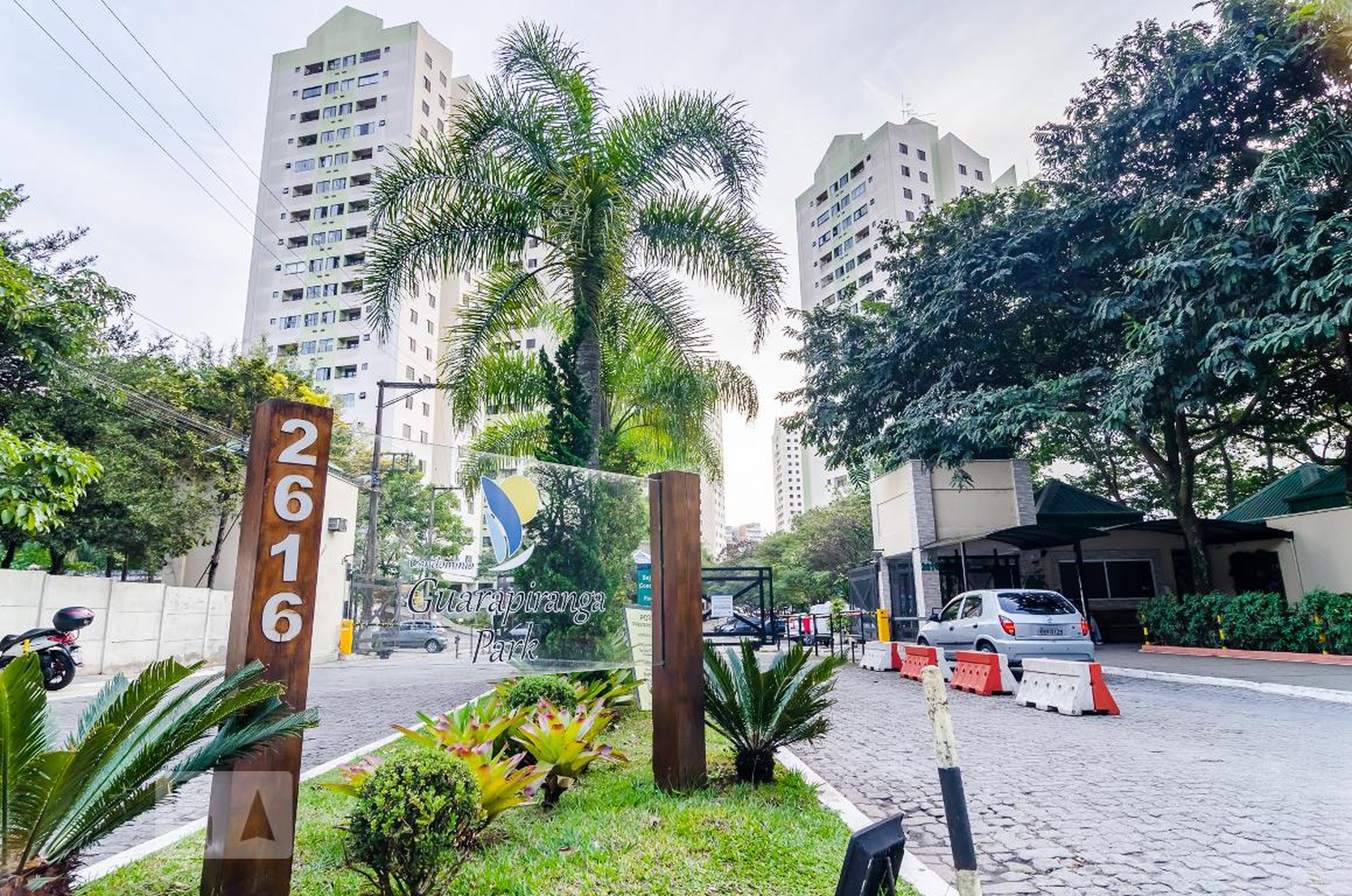 Fachada do Condominio Condomínio Guarapiranga Park