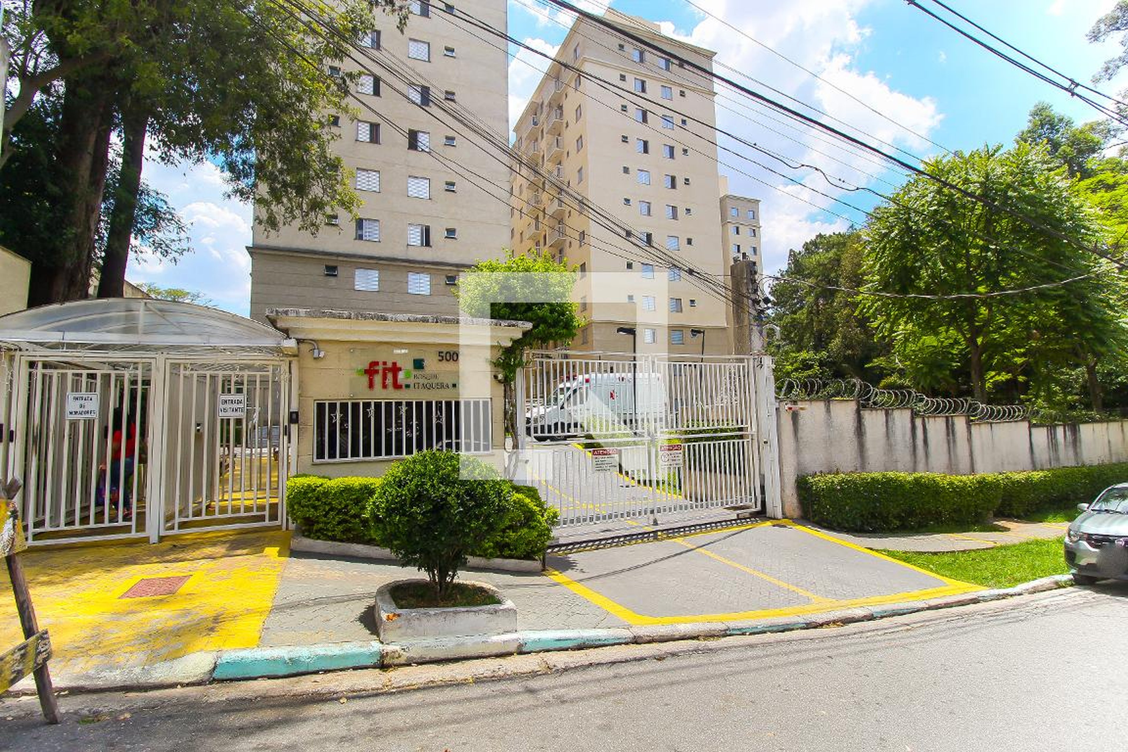Fachada do Prédio Condomínio Fit Bosque Itaquera