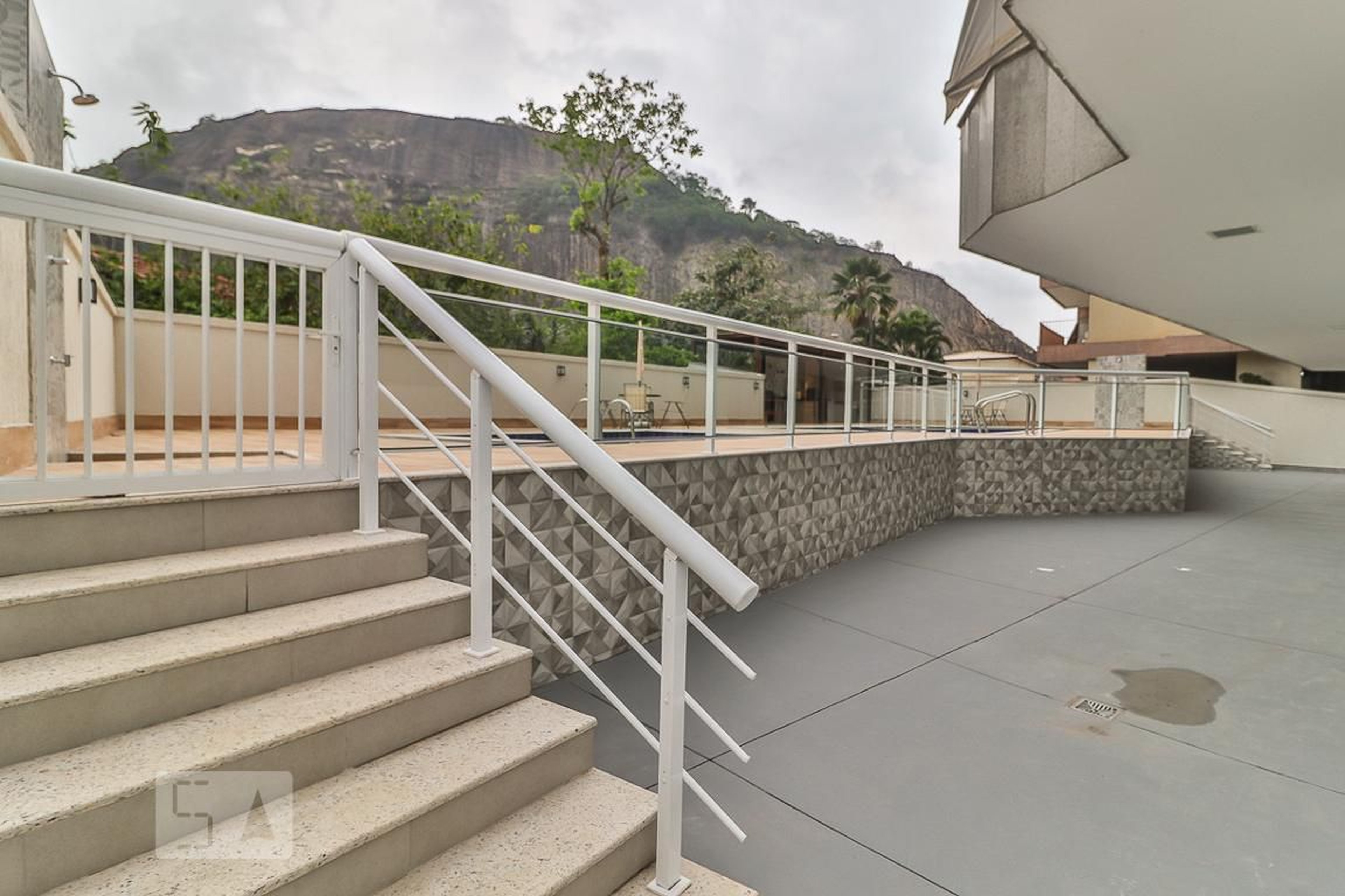 Área da Piscina - Solar Rubens Costa