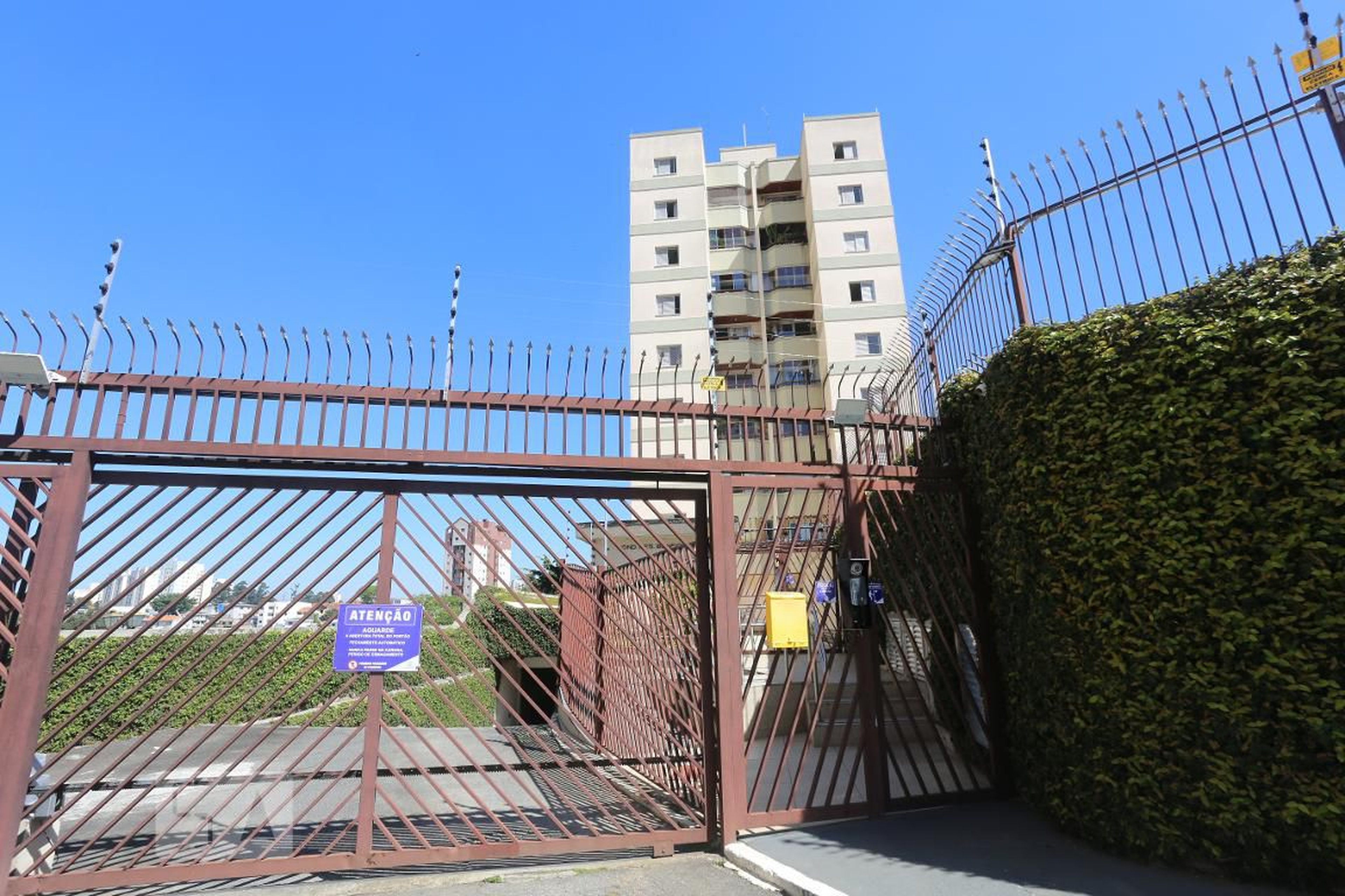 Fachada do Condomínio Residencial Bonfiglioli