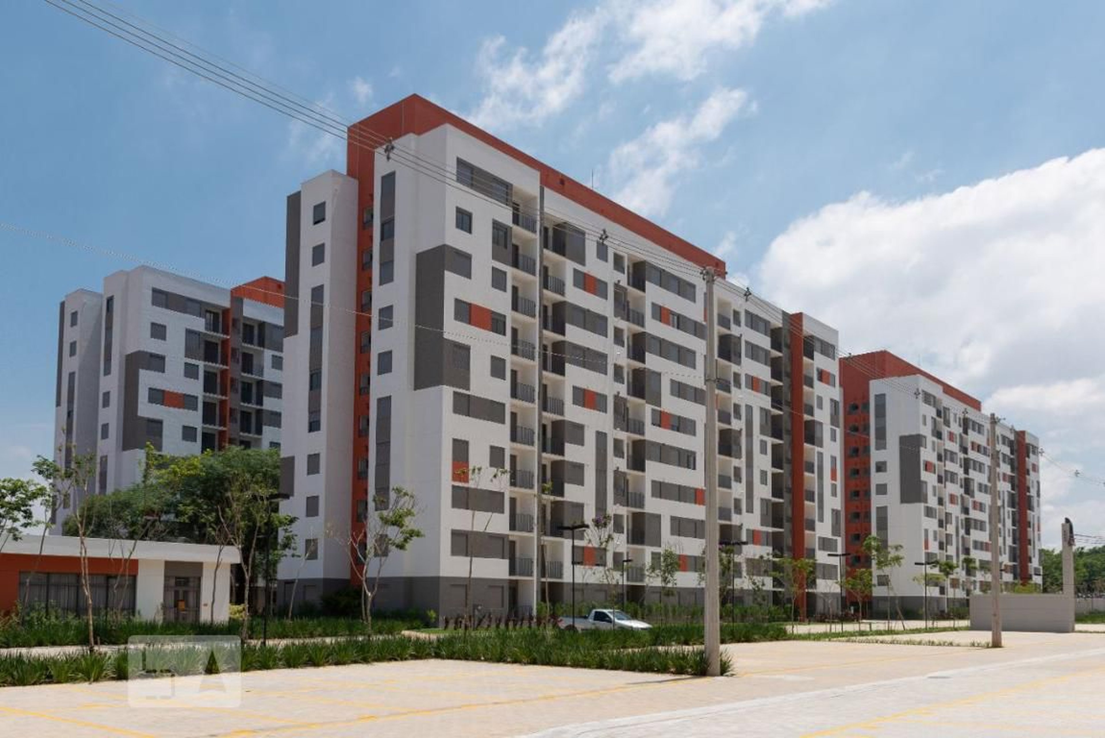 Fachada do Condominio Condomínio Rios Miguel Yunes