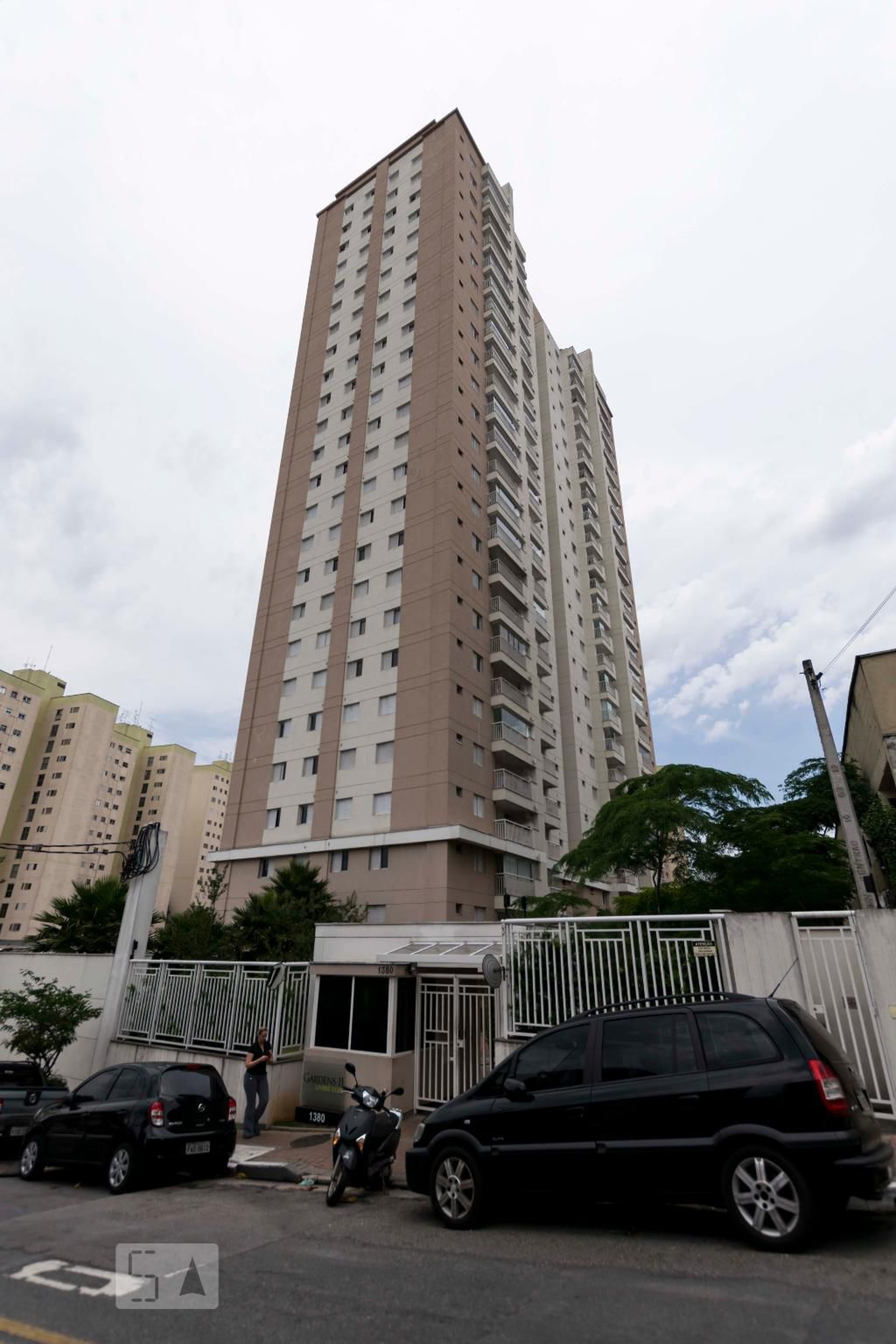 Fachada Condomínio em Rua Marquês de Lages, 1392