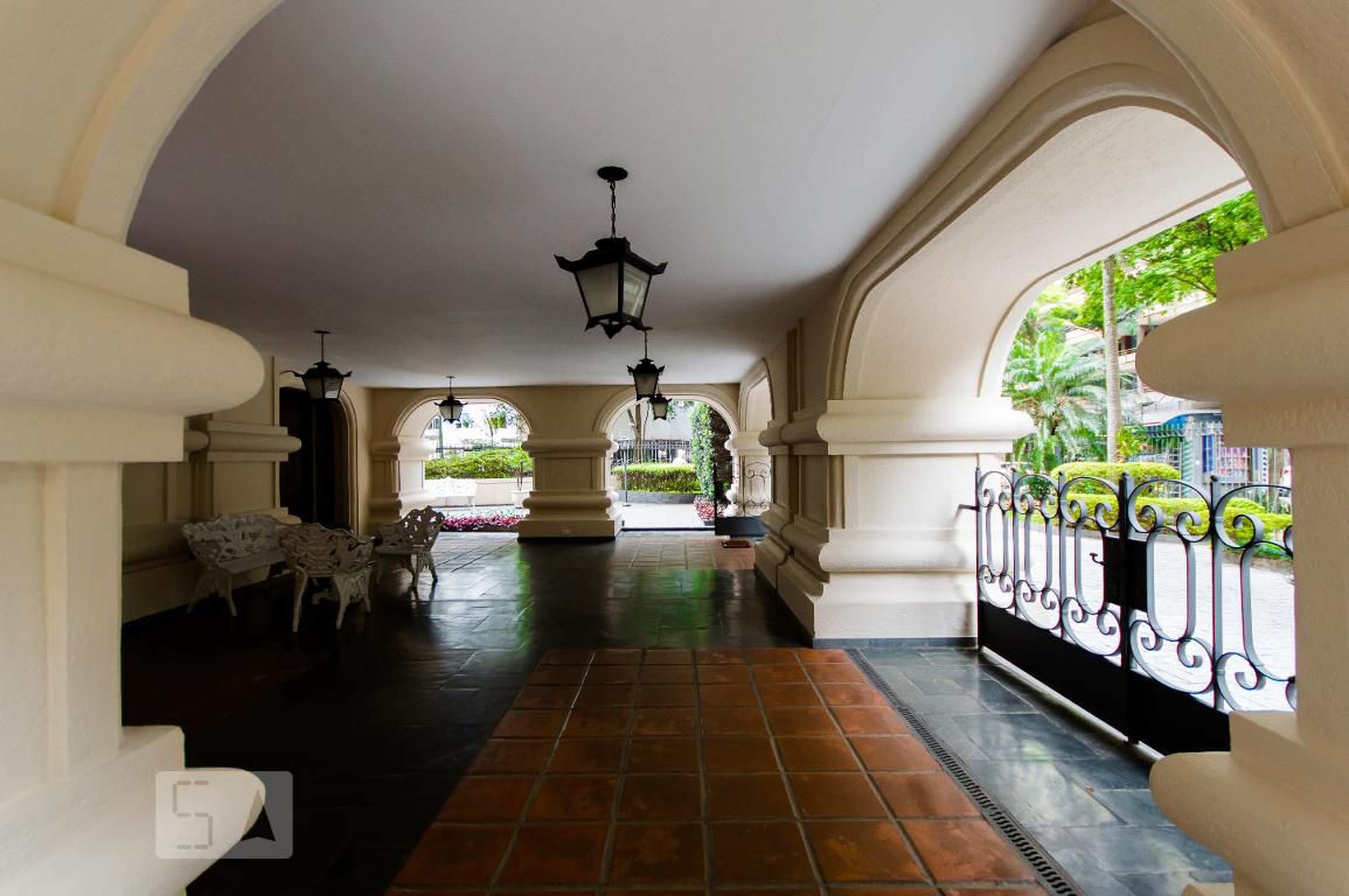 Hall social - Mansão Orlandina Rudge Ramos