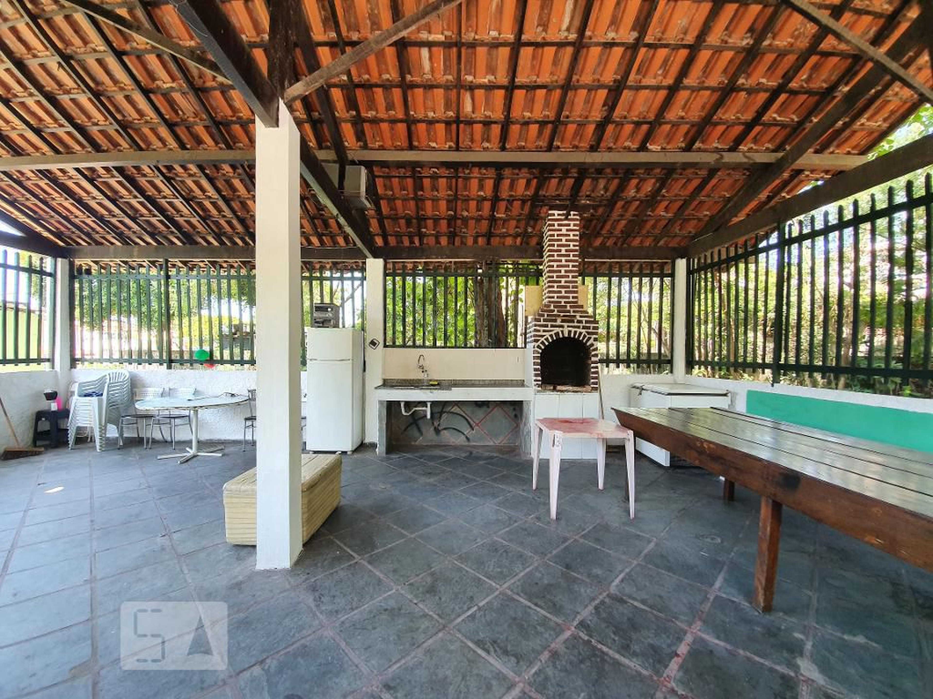 Área comum - Churrasqueira - Village Euclides Figueiredo