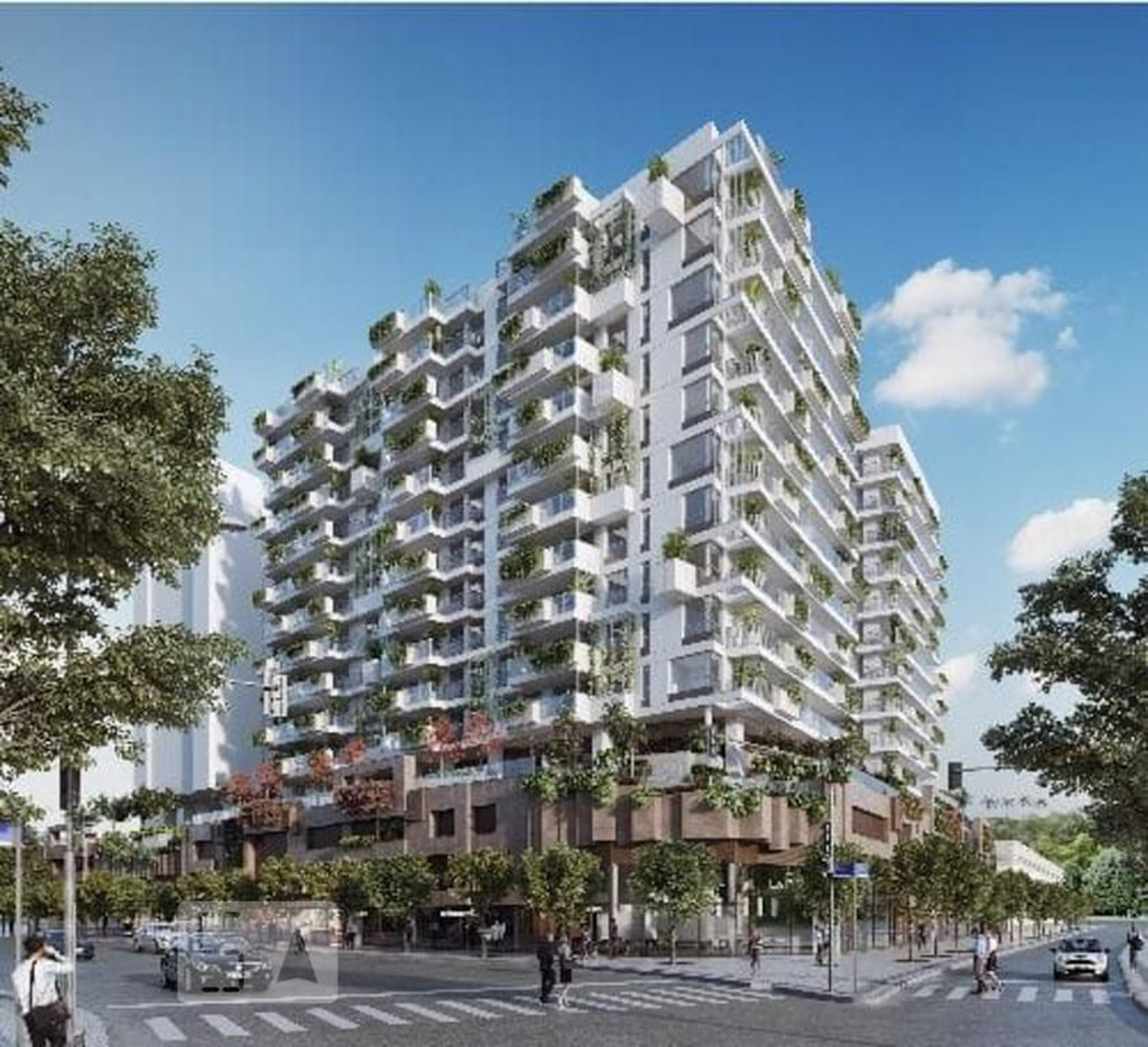 Fachada Condomínio em Avenida Lauro Sodré, 445