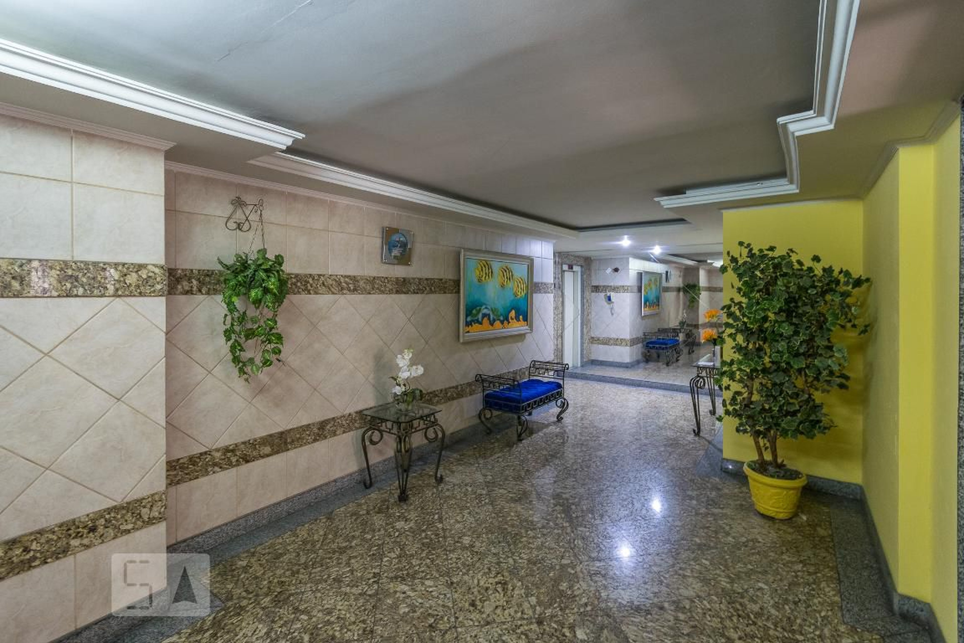 Hall social - Residencial Areoza