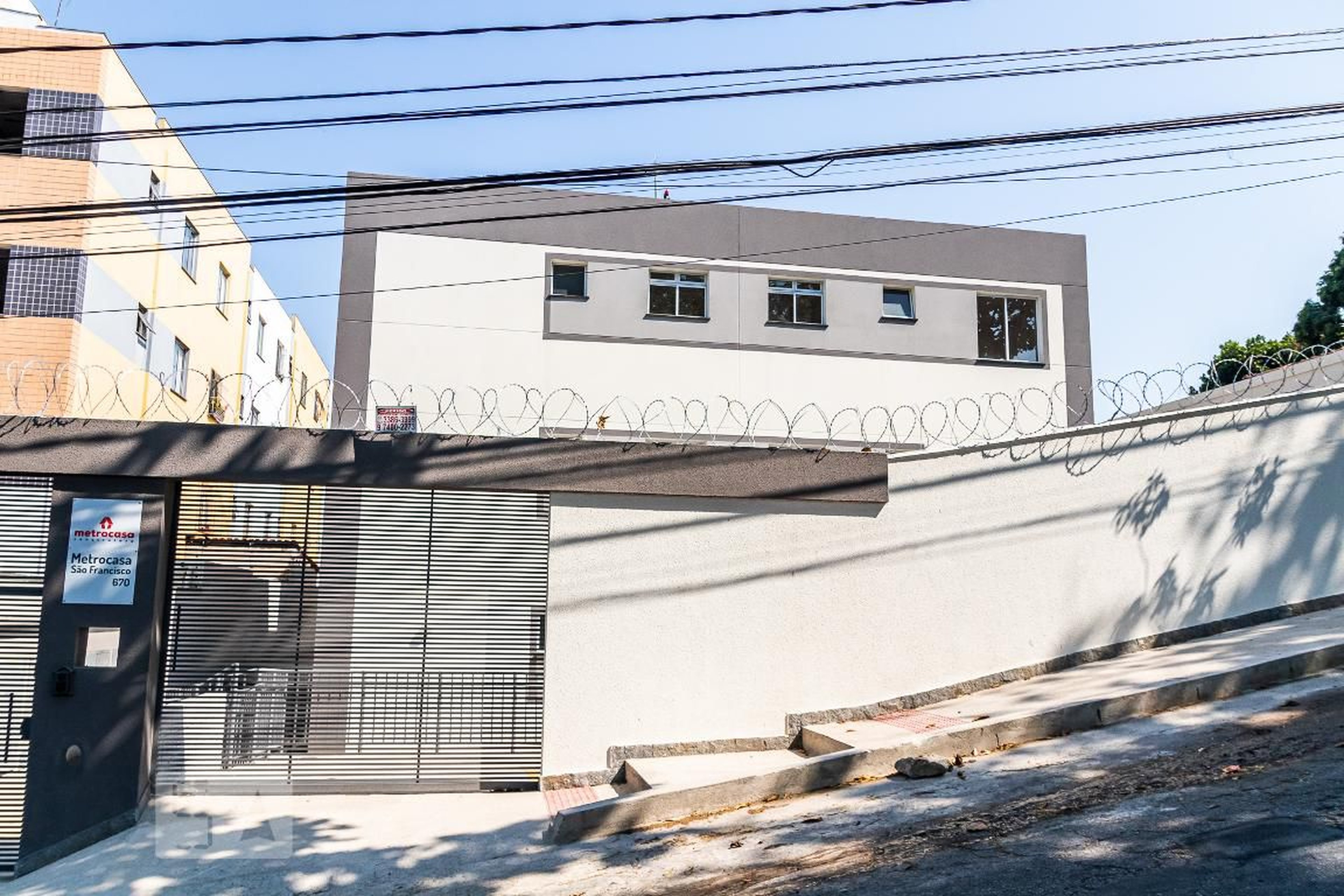 Fachada do Condomínio Residencial Metrocasa São Francisco