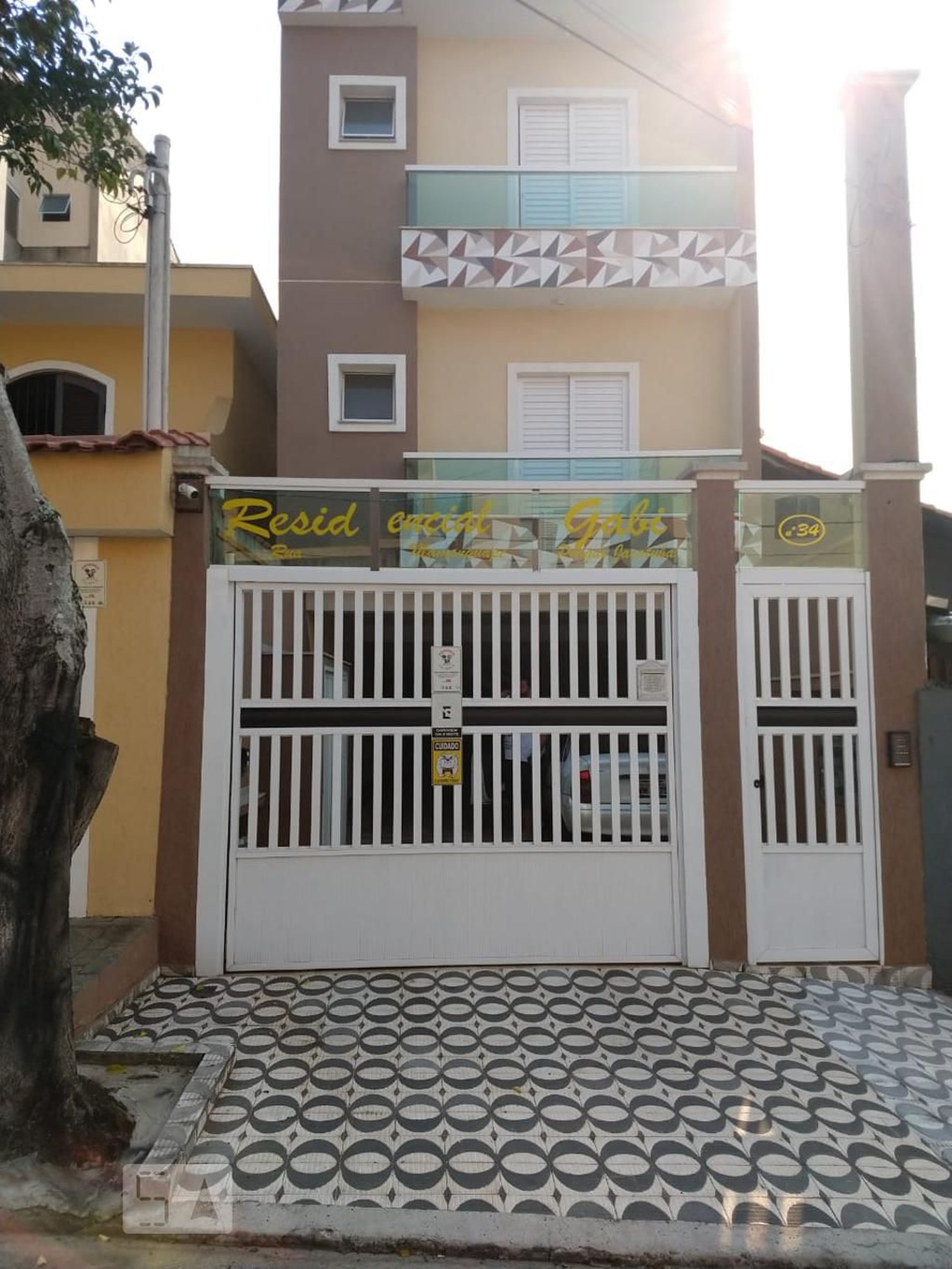 Fachada Condomínio em Rua Mamanguape, 34