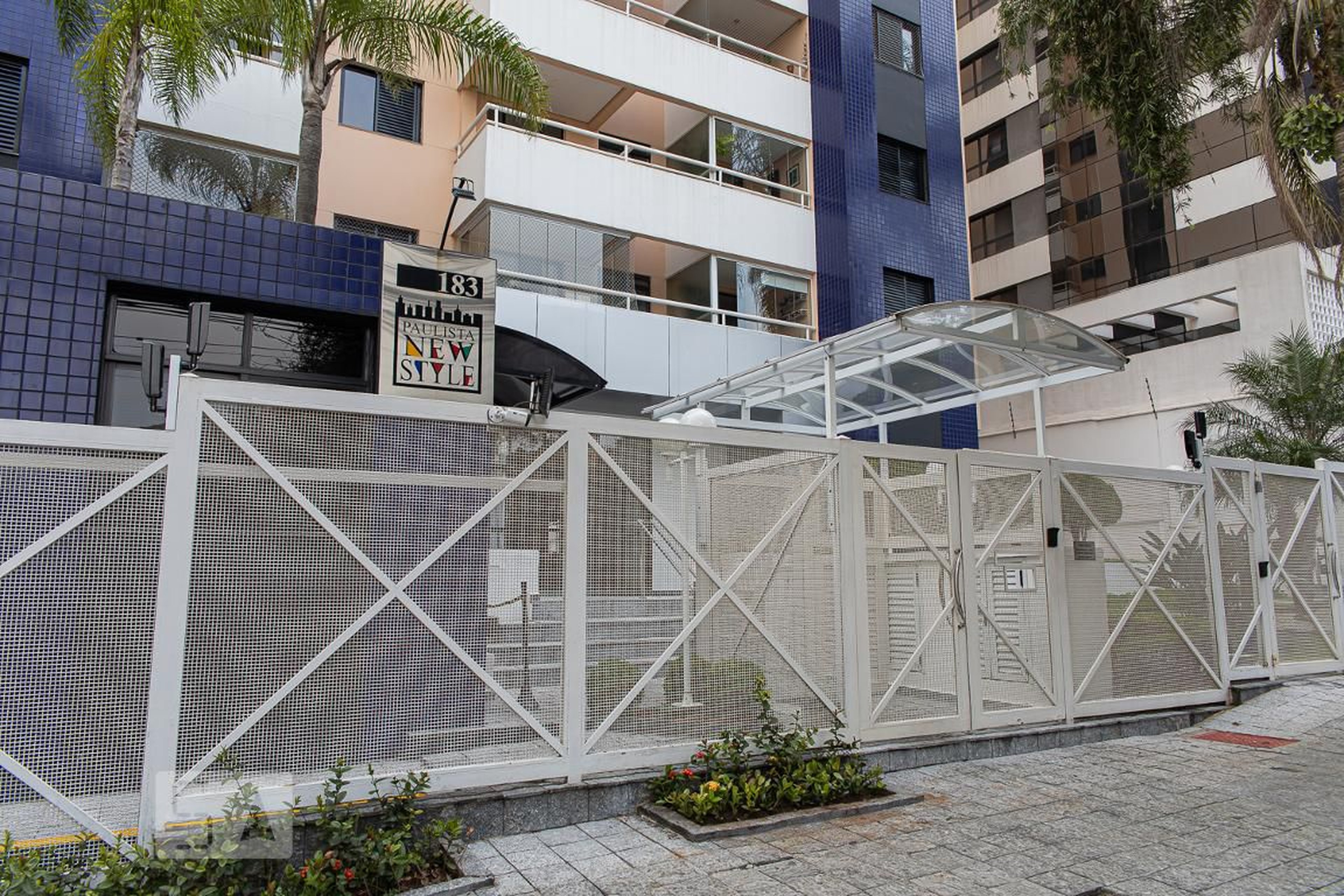 Fachada do Condomínio Condomínio Paulista New Style