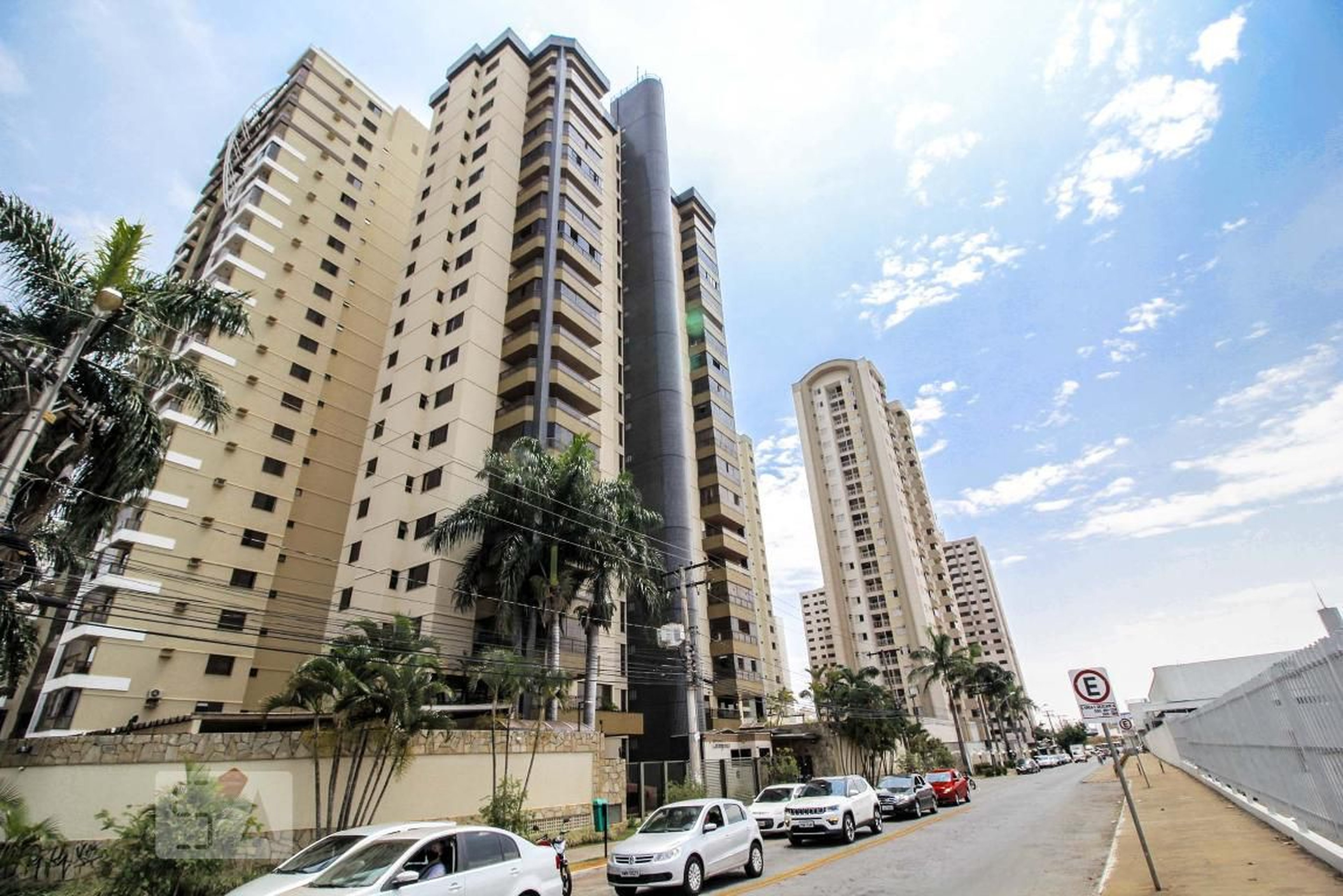 Fachada do Condomínio Residencial Laranjeiras