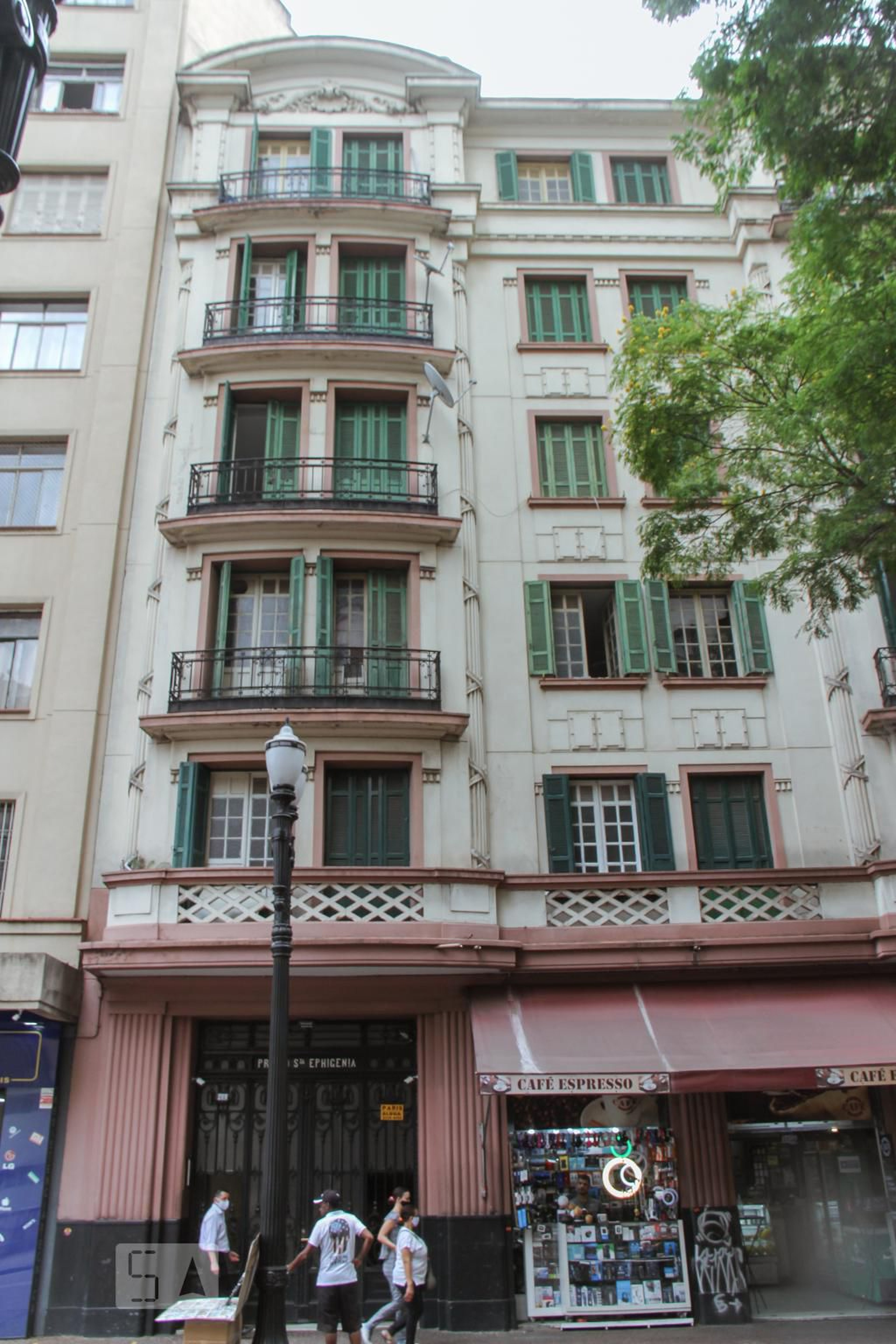 Fachada do Prédio Edifício Santa Efigênia