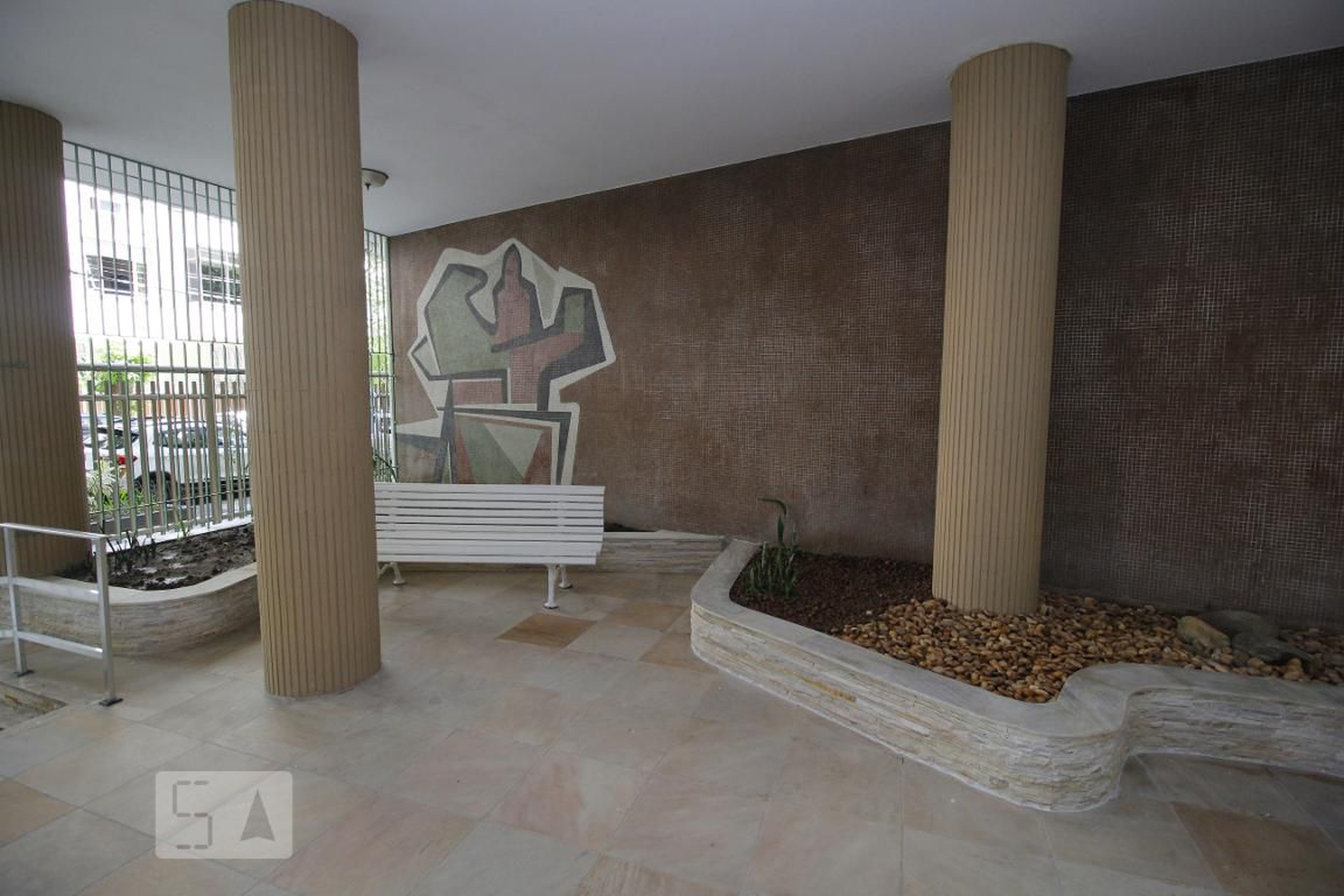 Entrada do prédio - Honório de Barros