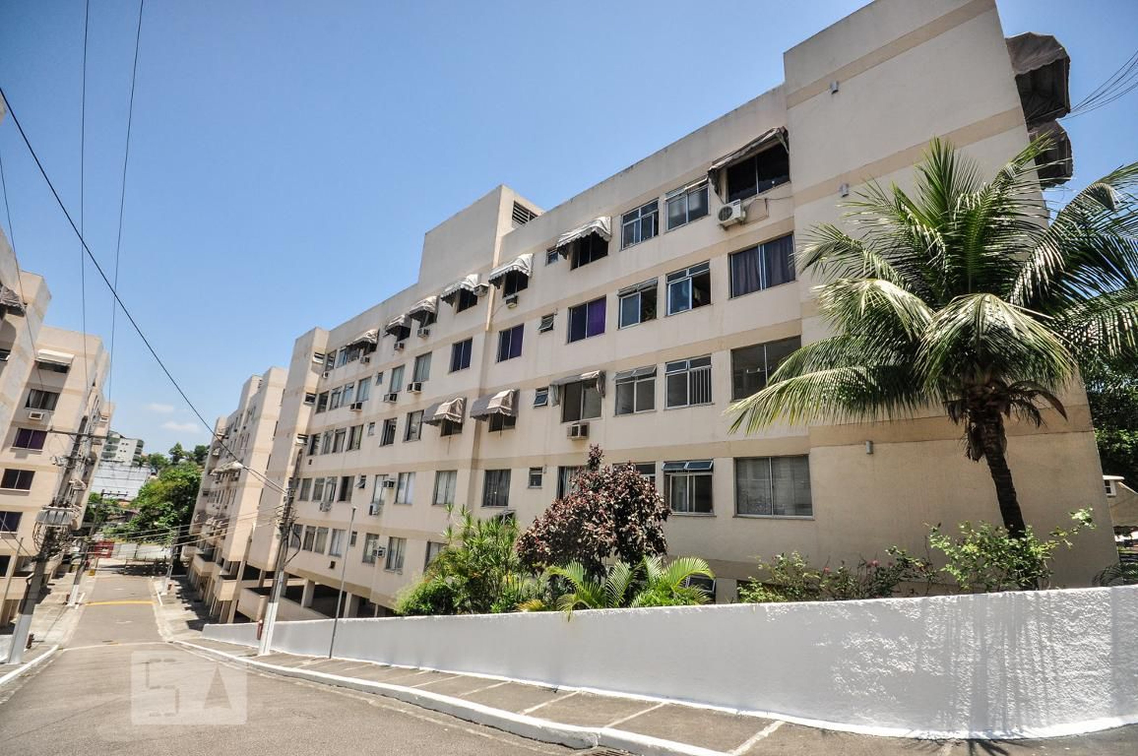 Fachada do Condomínio Residencial Retiro dos Artistas