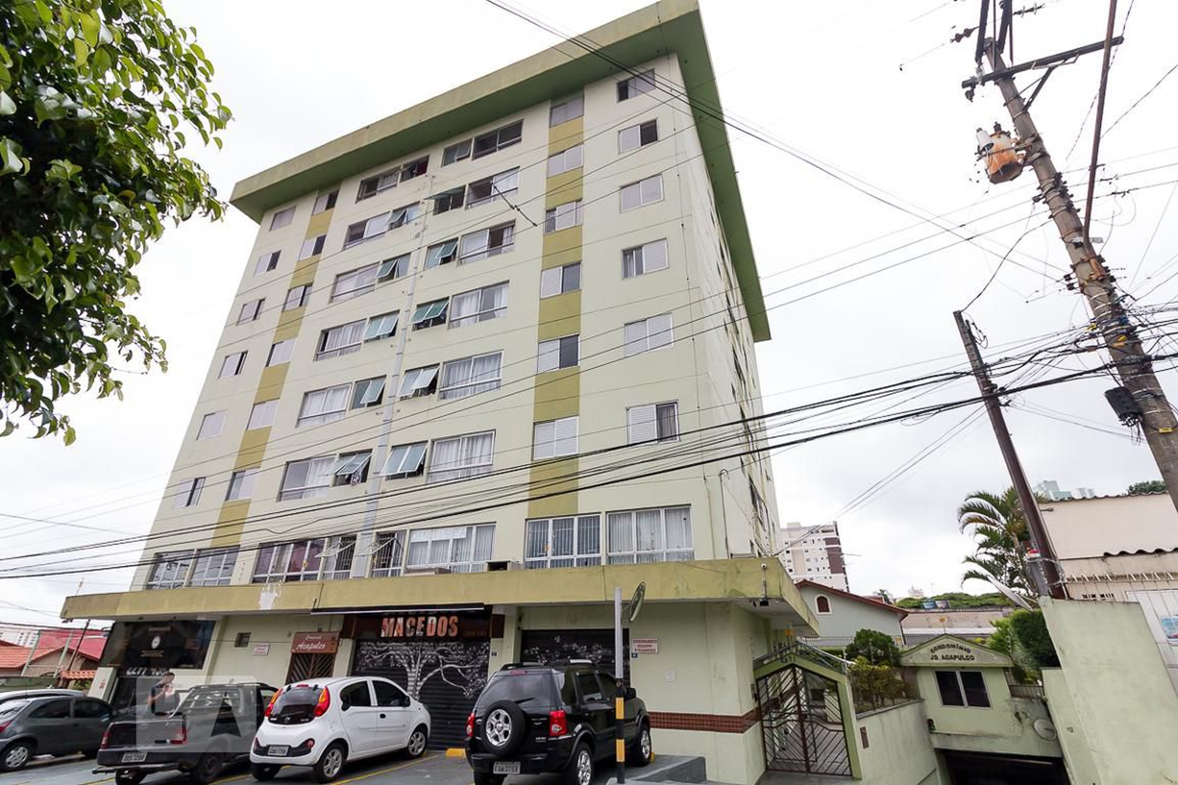 Fachada do prédio Residencial Jardim Acapulco