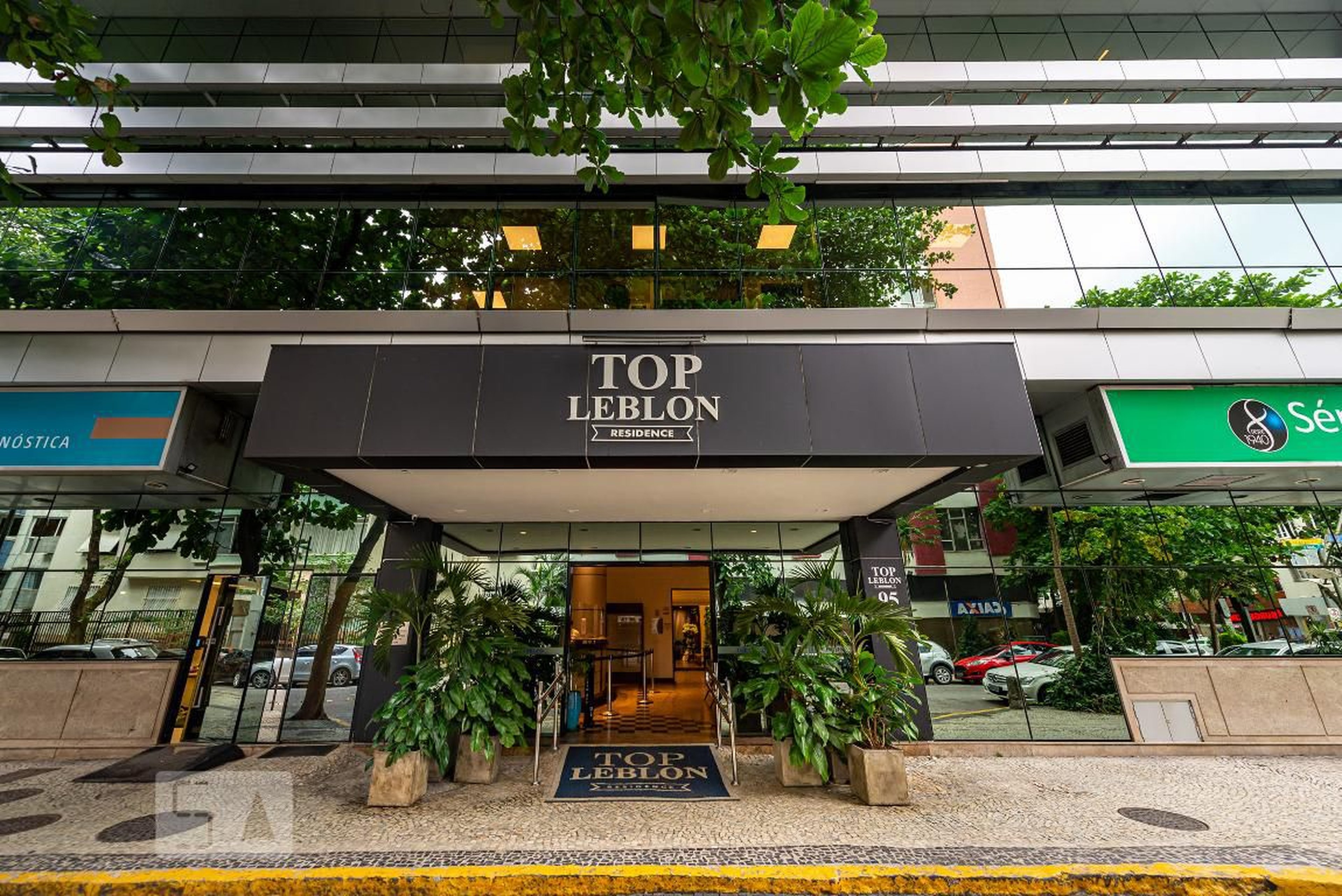 Fachada Condomínio Top Leblon Residence