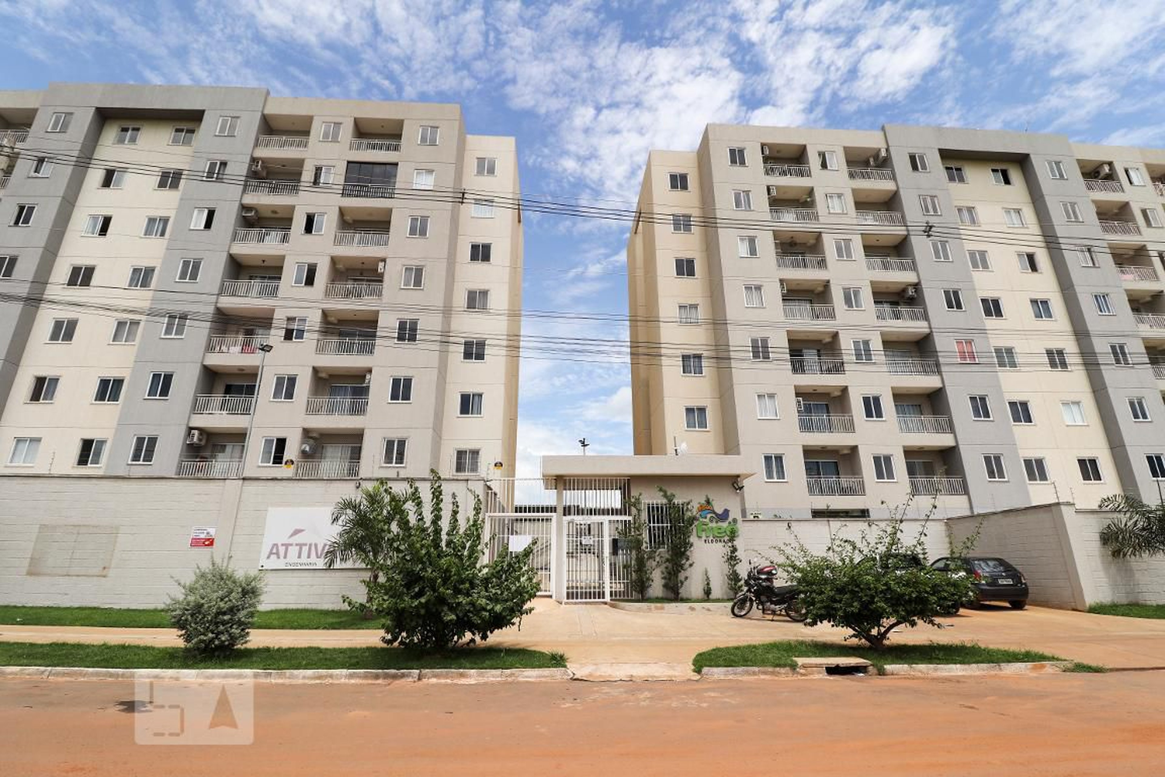 Fachada Condomínio em Rua do Tear, 670