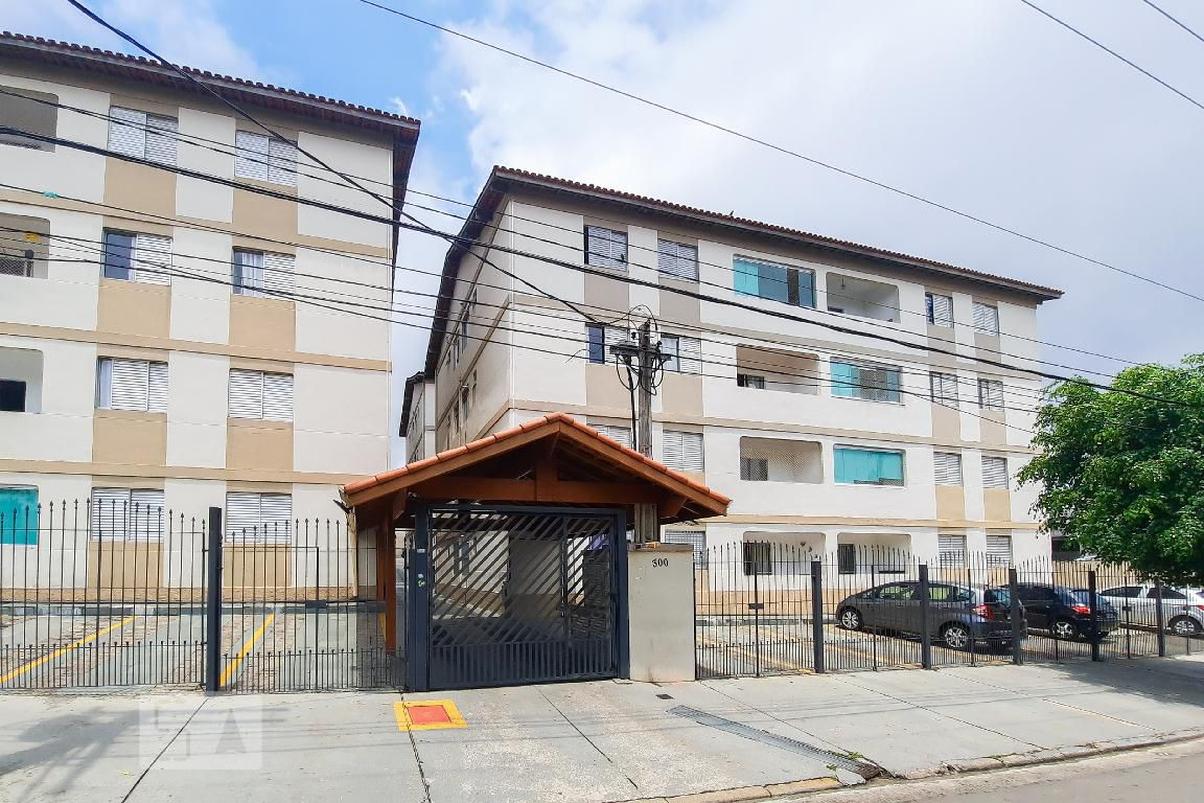 Fachada do Condomínio Condomínio Conjunto Residencial Audrey