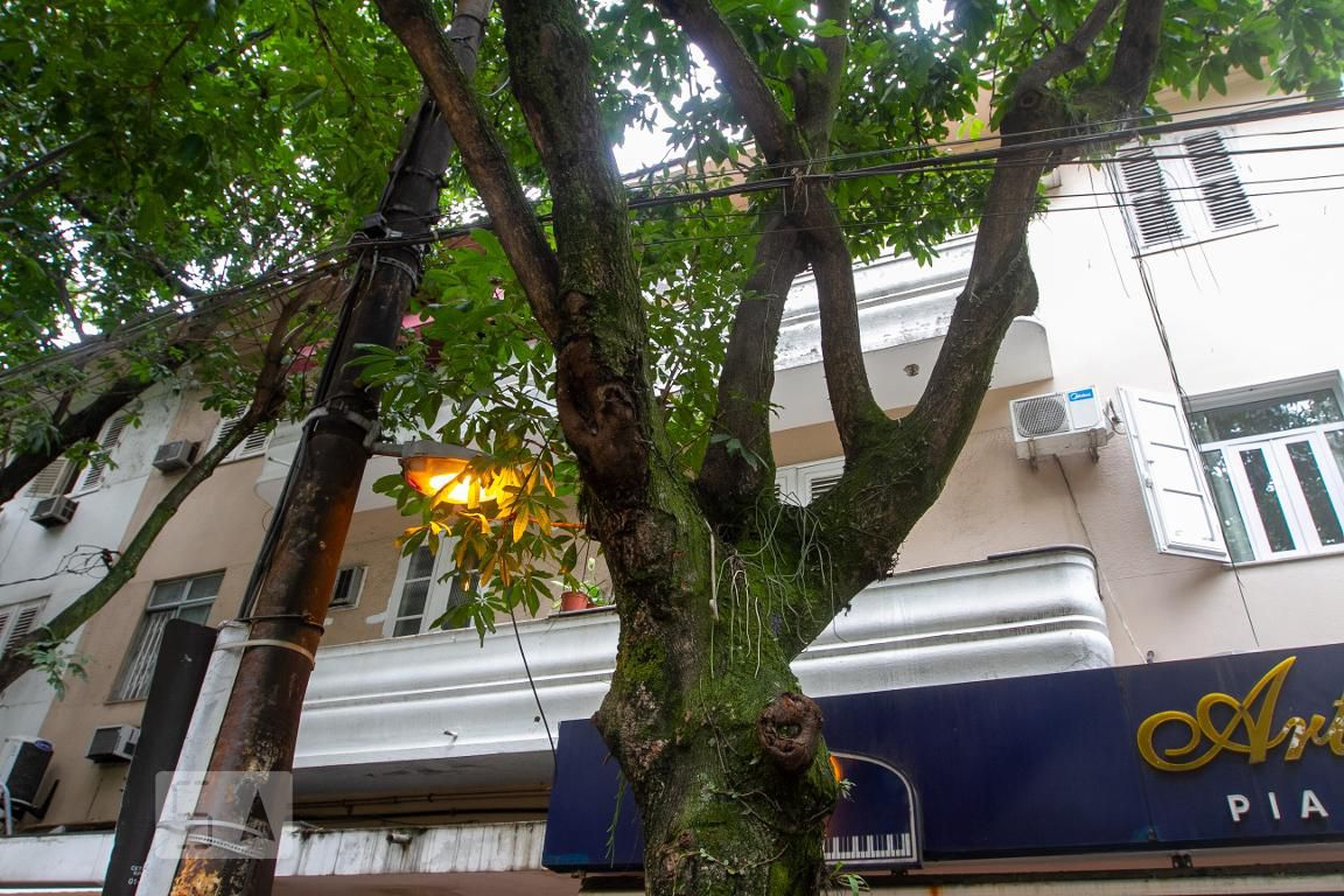 Fachada do Prédio Condomínio em Rua Dias Ferreira, 90