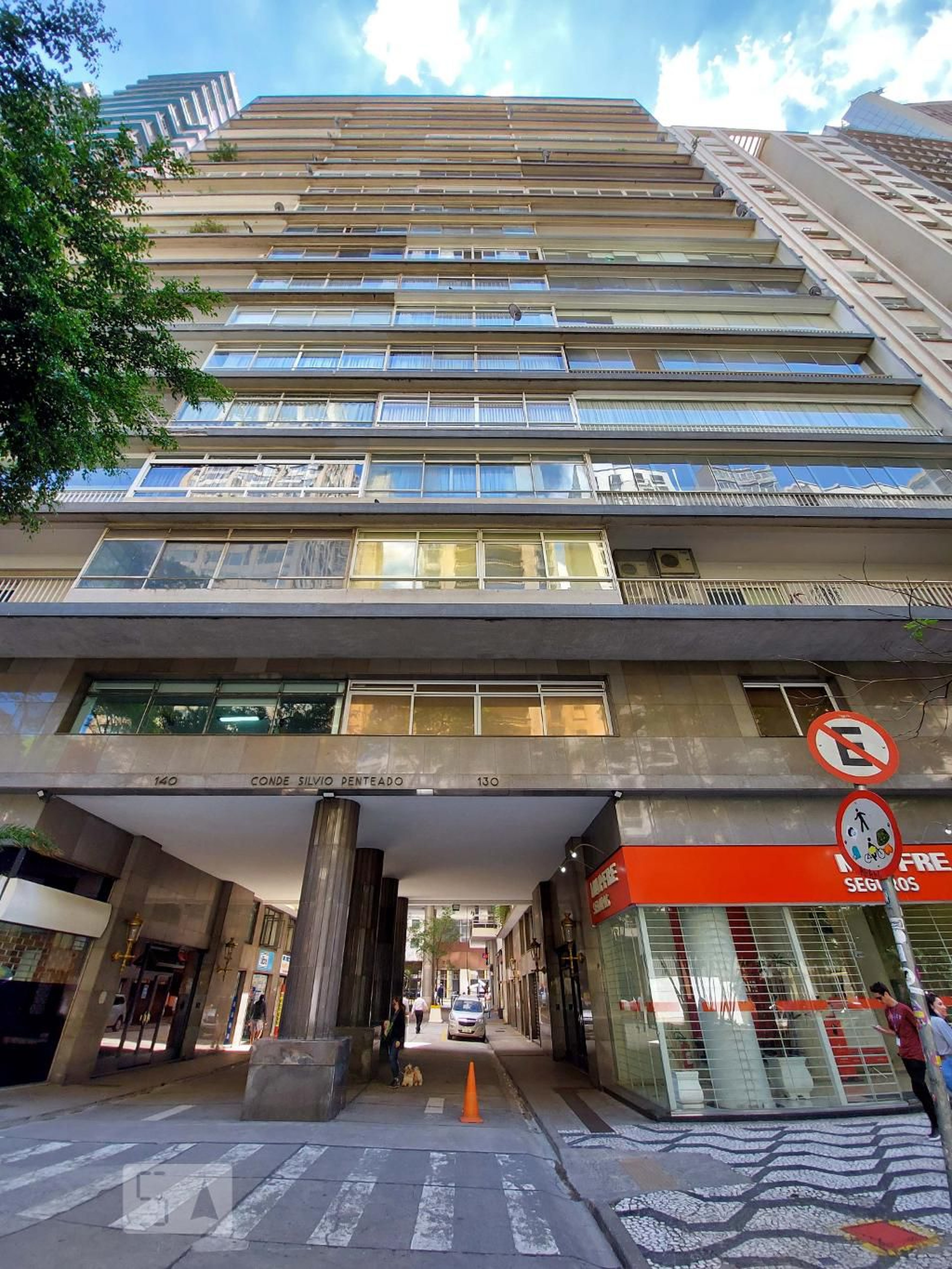 Fachada Condomínio Sílvio Penteado
