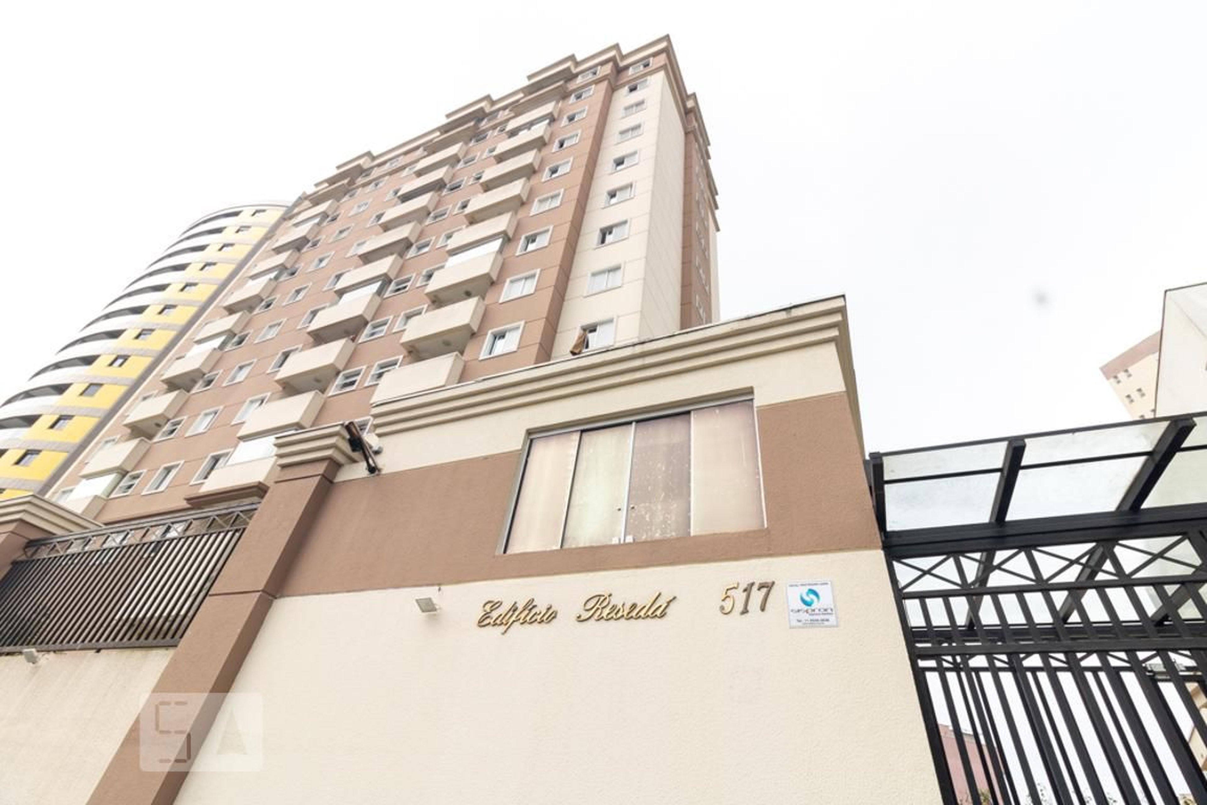 Fachada do Condomínio Residencial Resedá