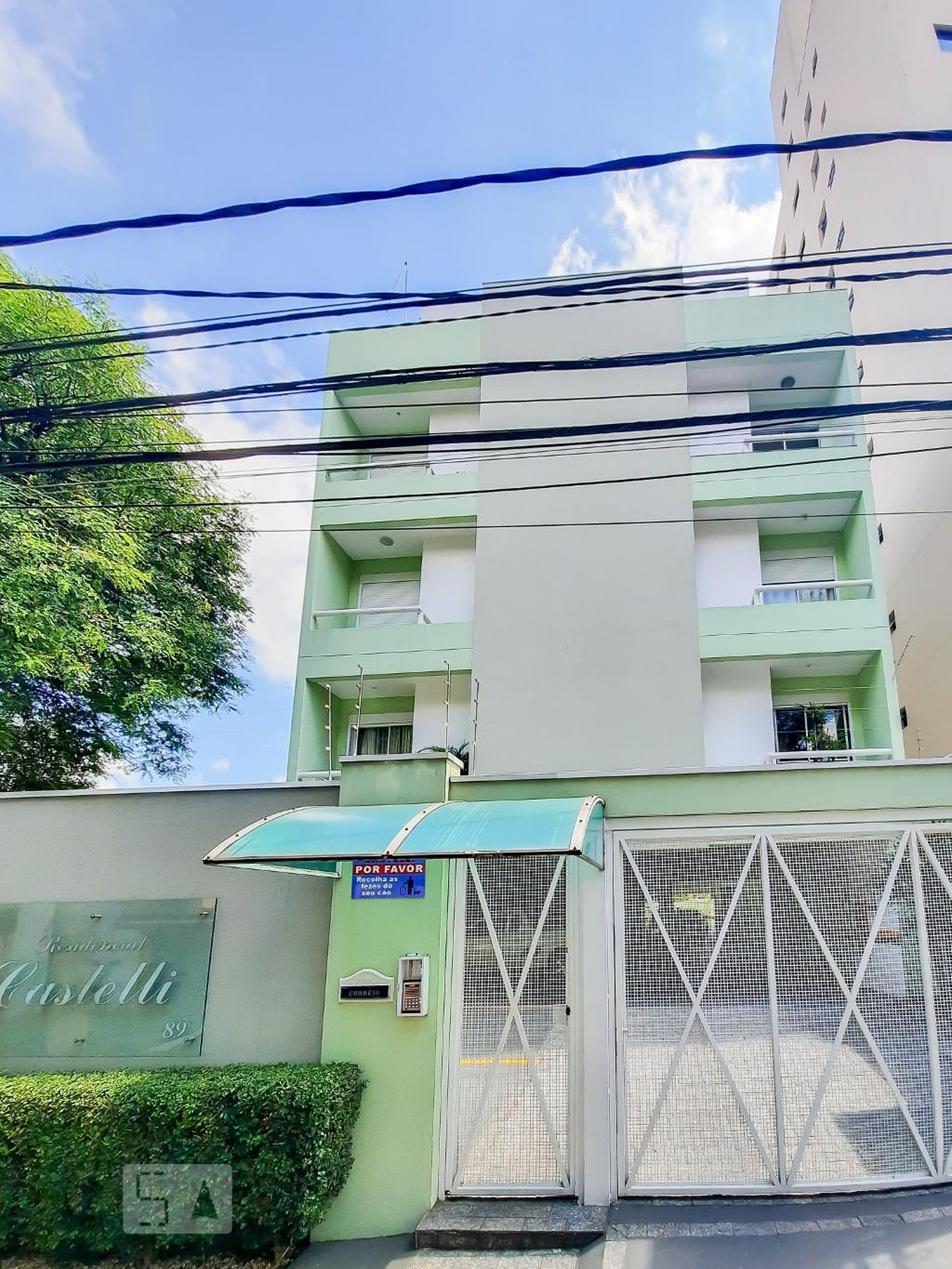 Fachada do Condomínio Condomínio Castelli