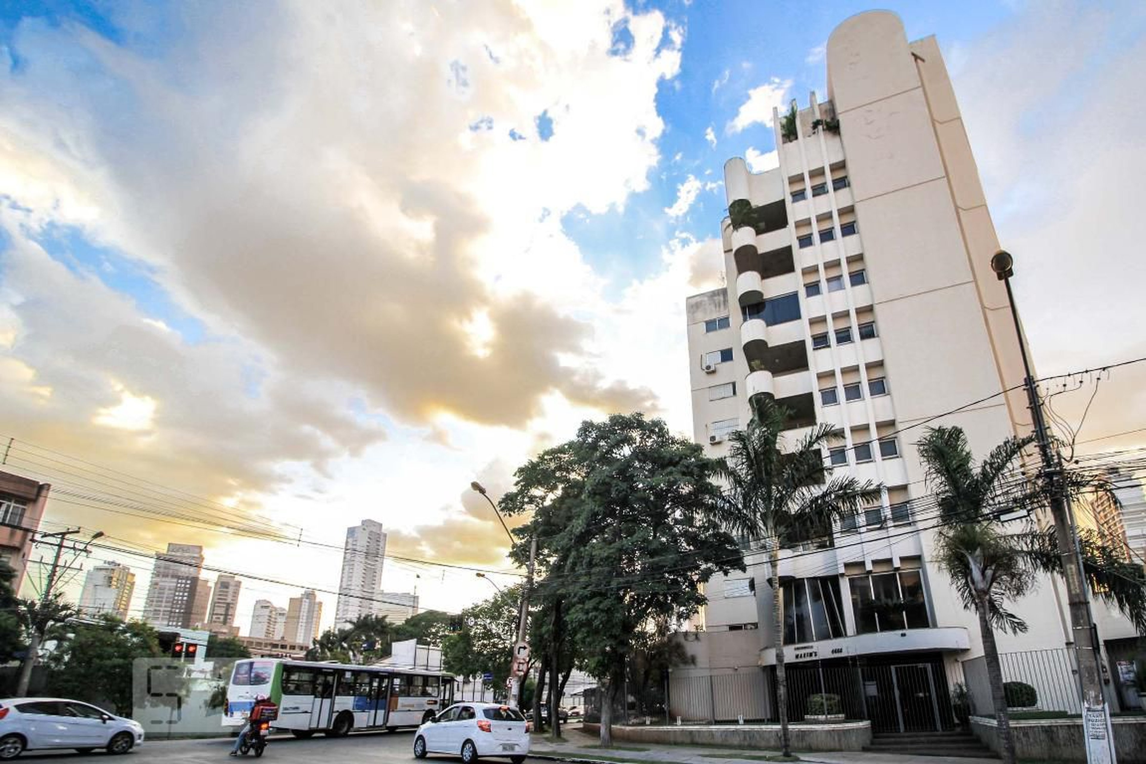 Fachada do Condomínio Residencial Maxim'S