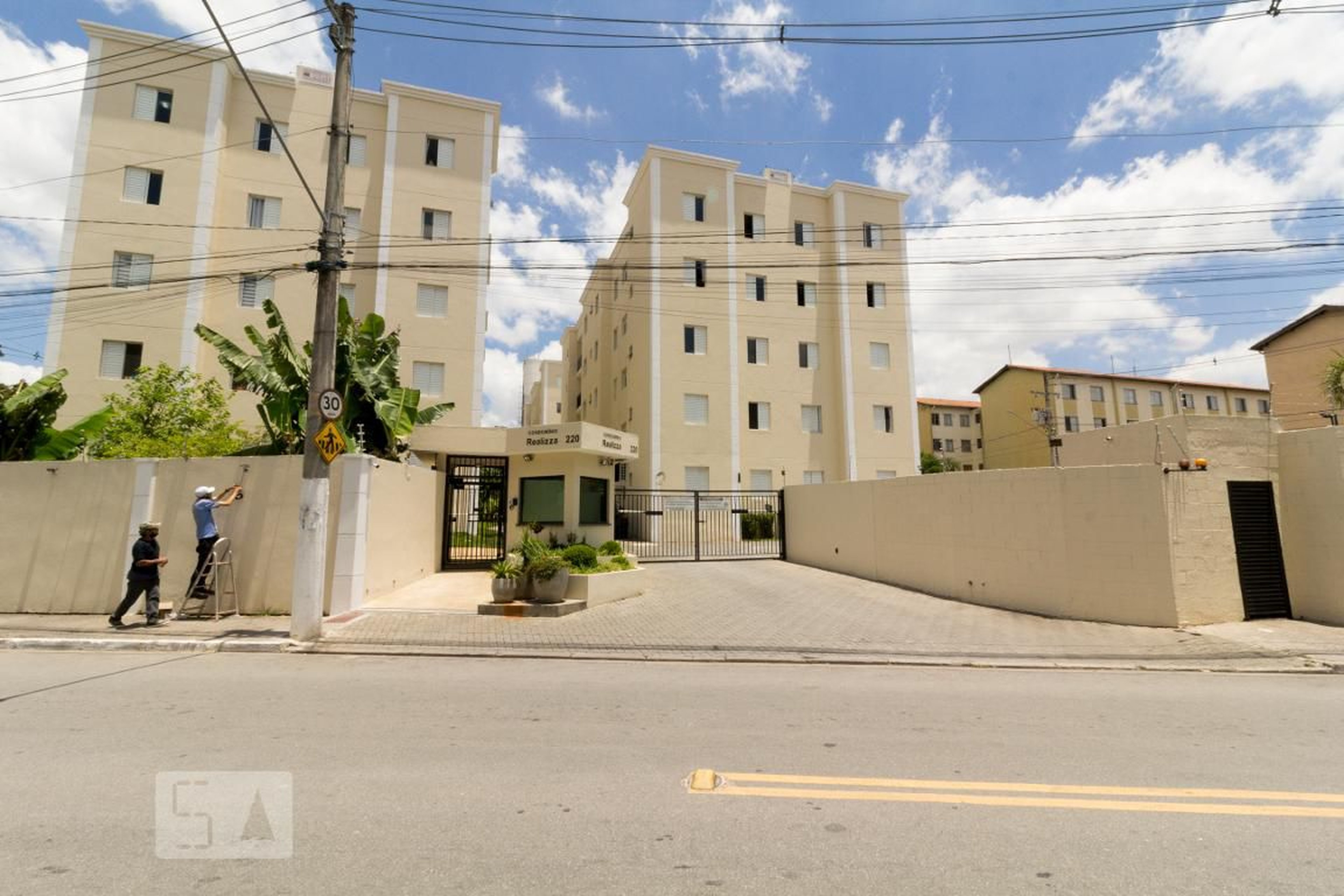 Fachada do Condomínio Condomínio Realizza