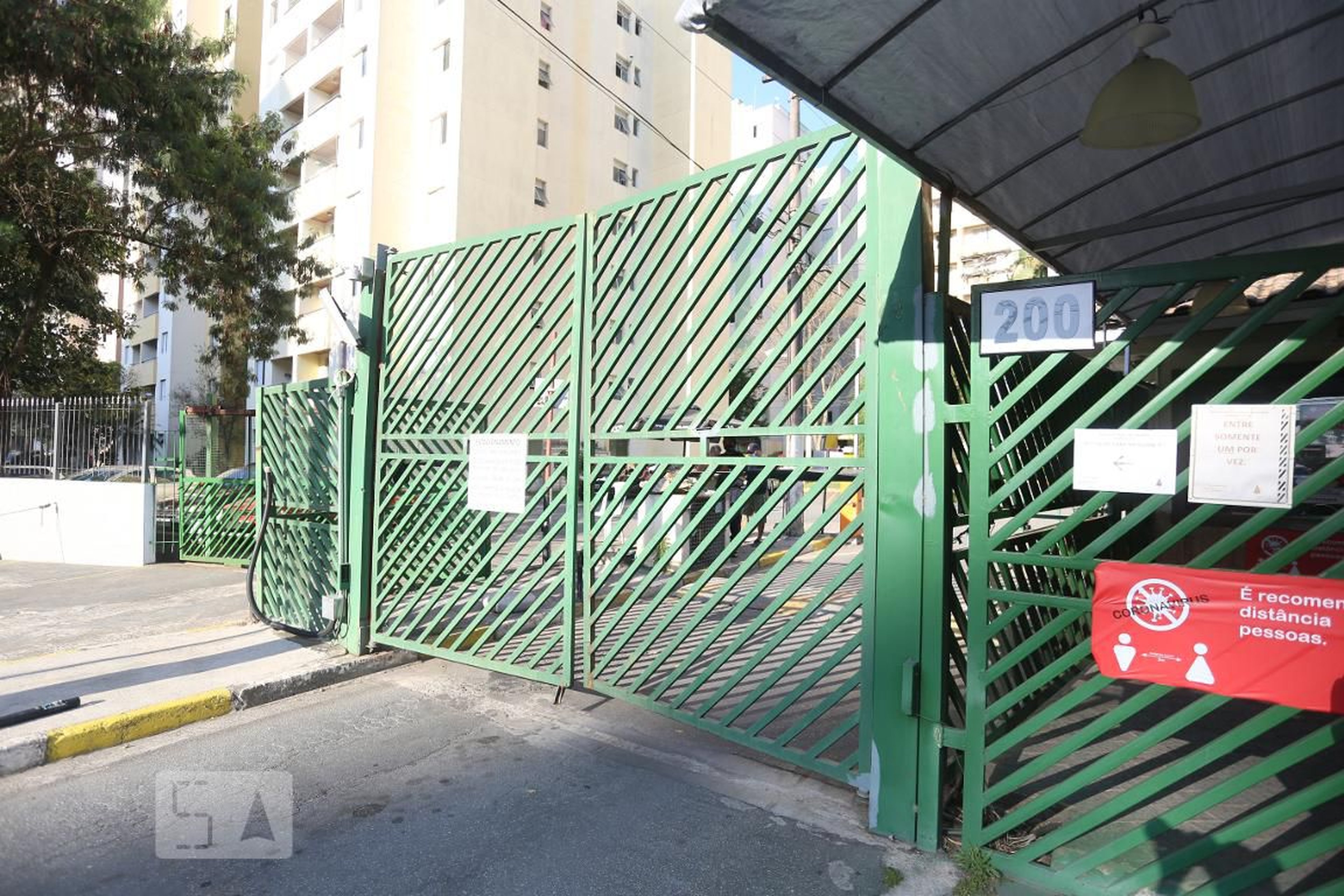 Fachada do Condomínio Residencial Parque Eucalíptos