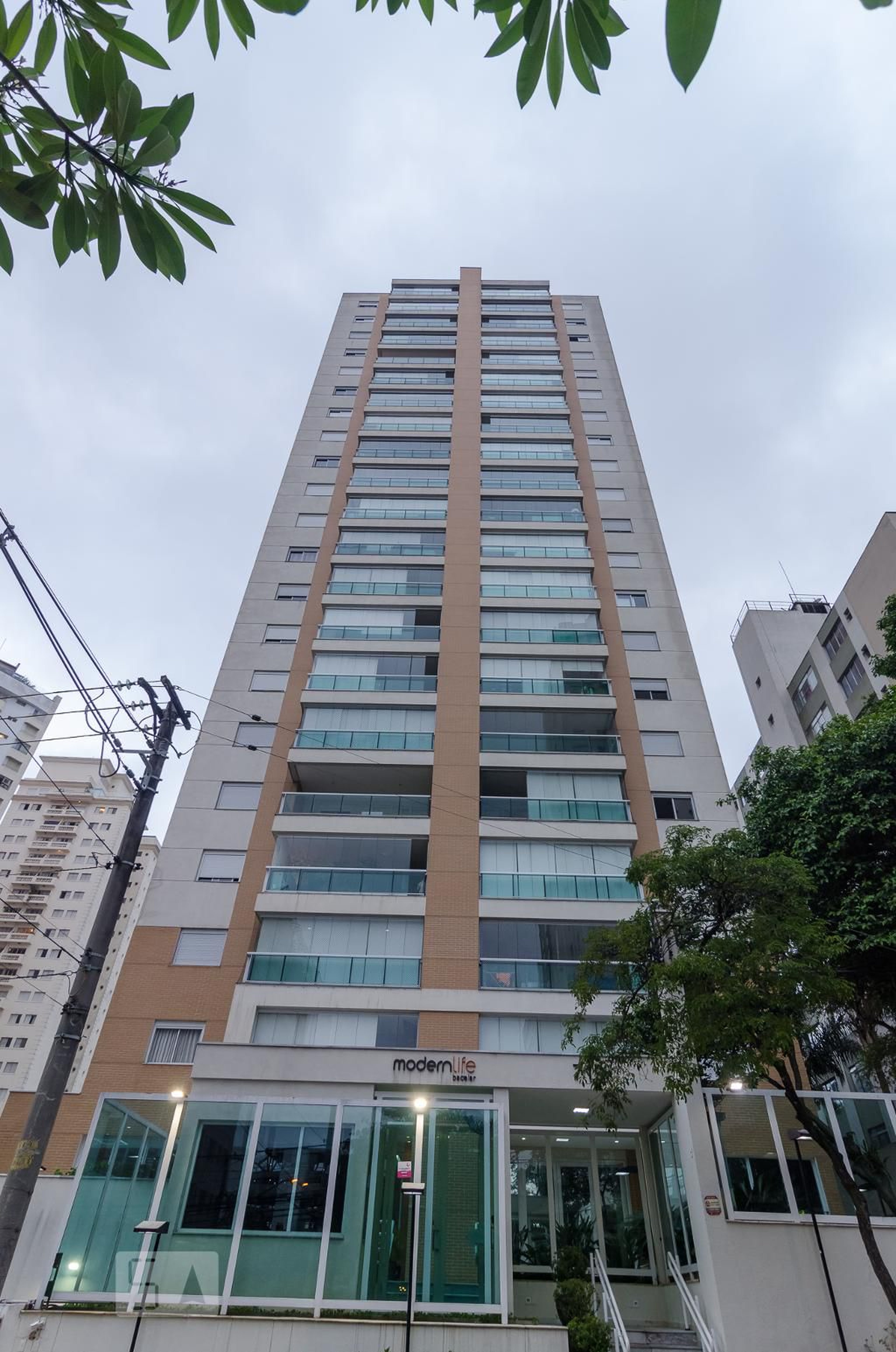 Fachada do Condomínio Condomínio Modern Life Mariana