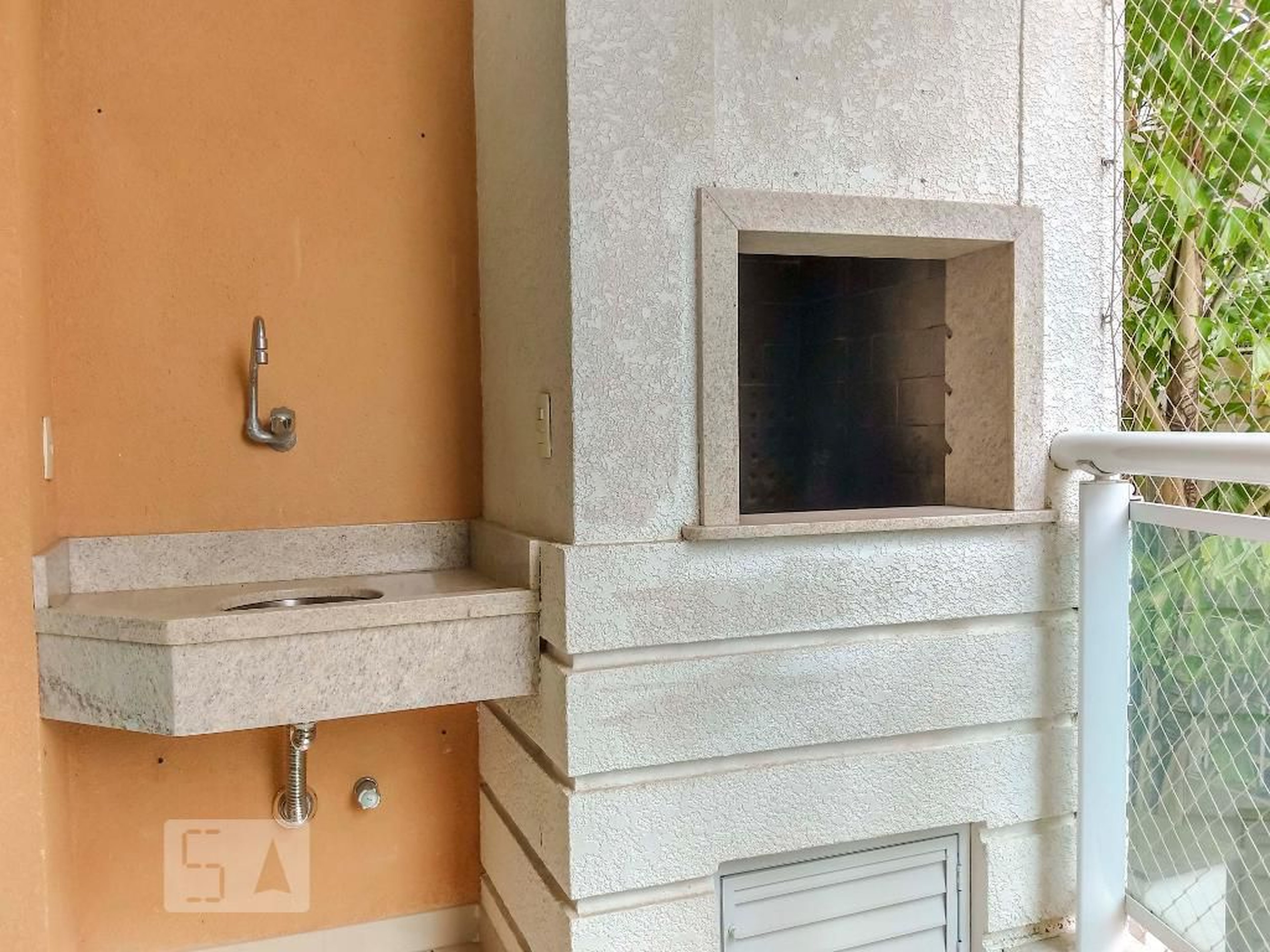 Churrasqueira - Edificio Edson Gaidzinski Residence