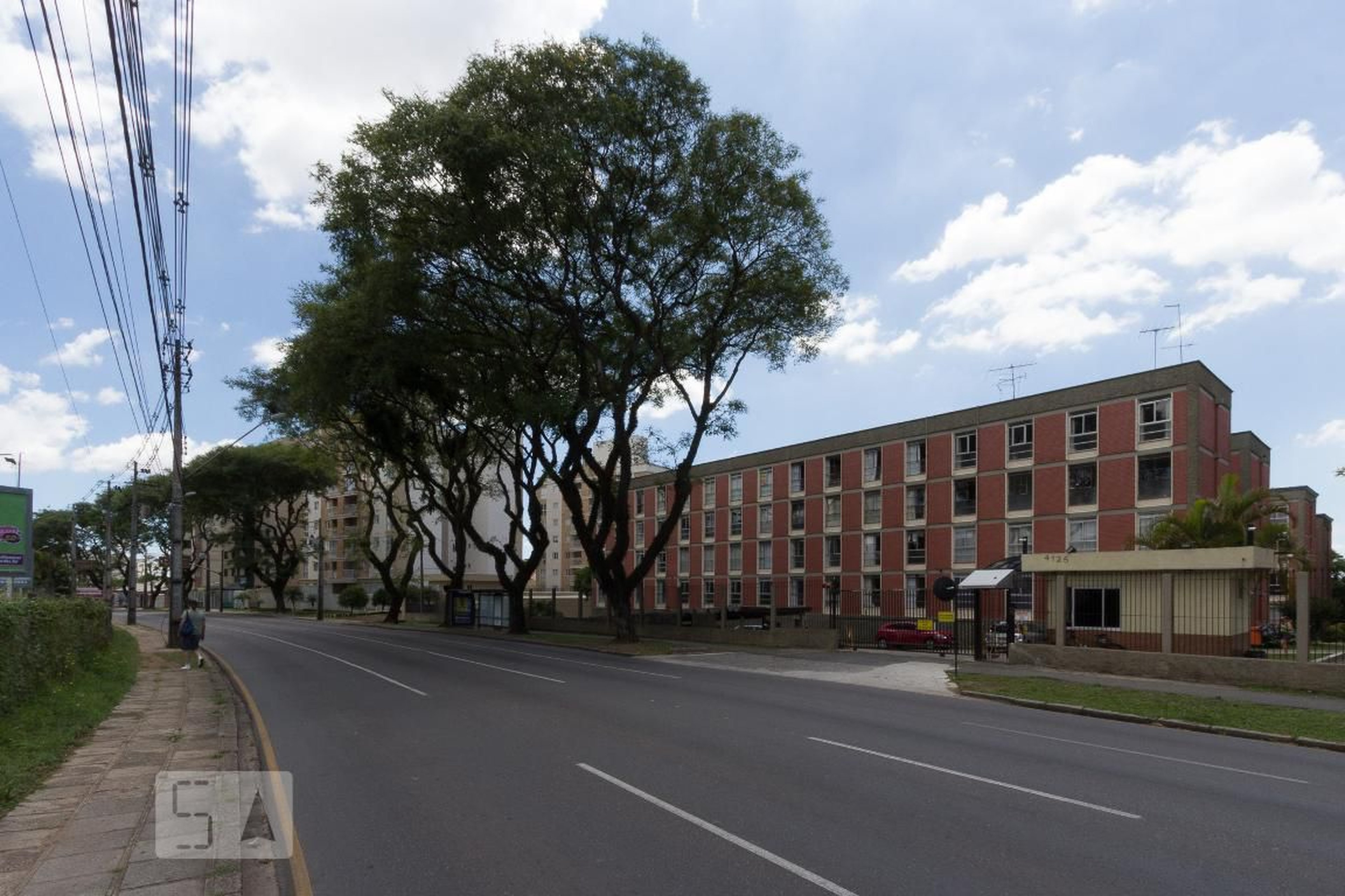 Fachada Condomínio Centro Habitacional Novo Mundo