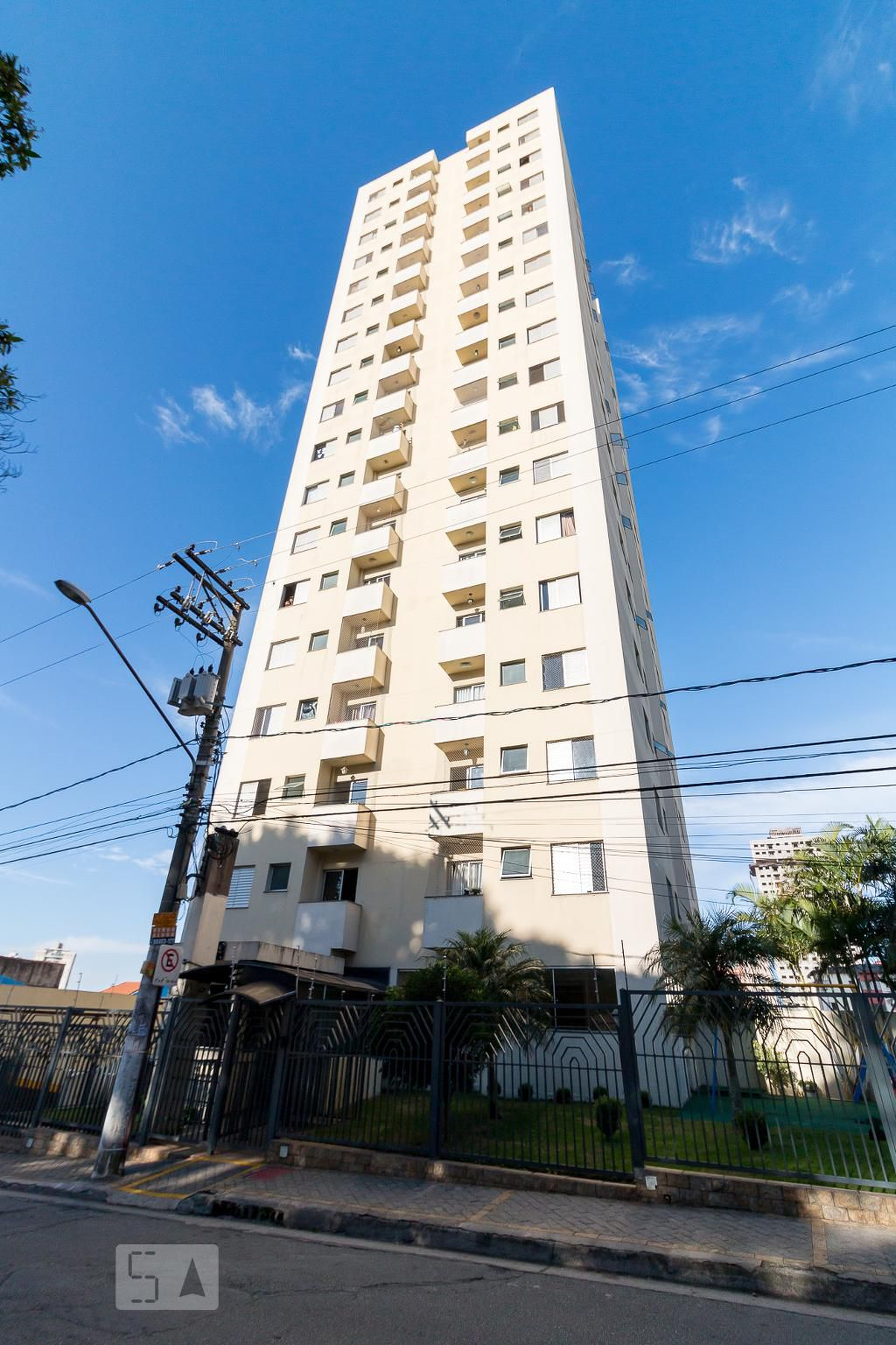 Fachada do prédio Residencial das Rosas