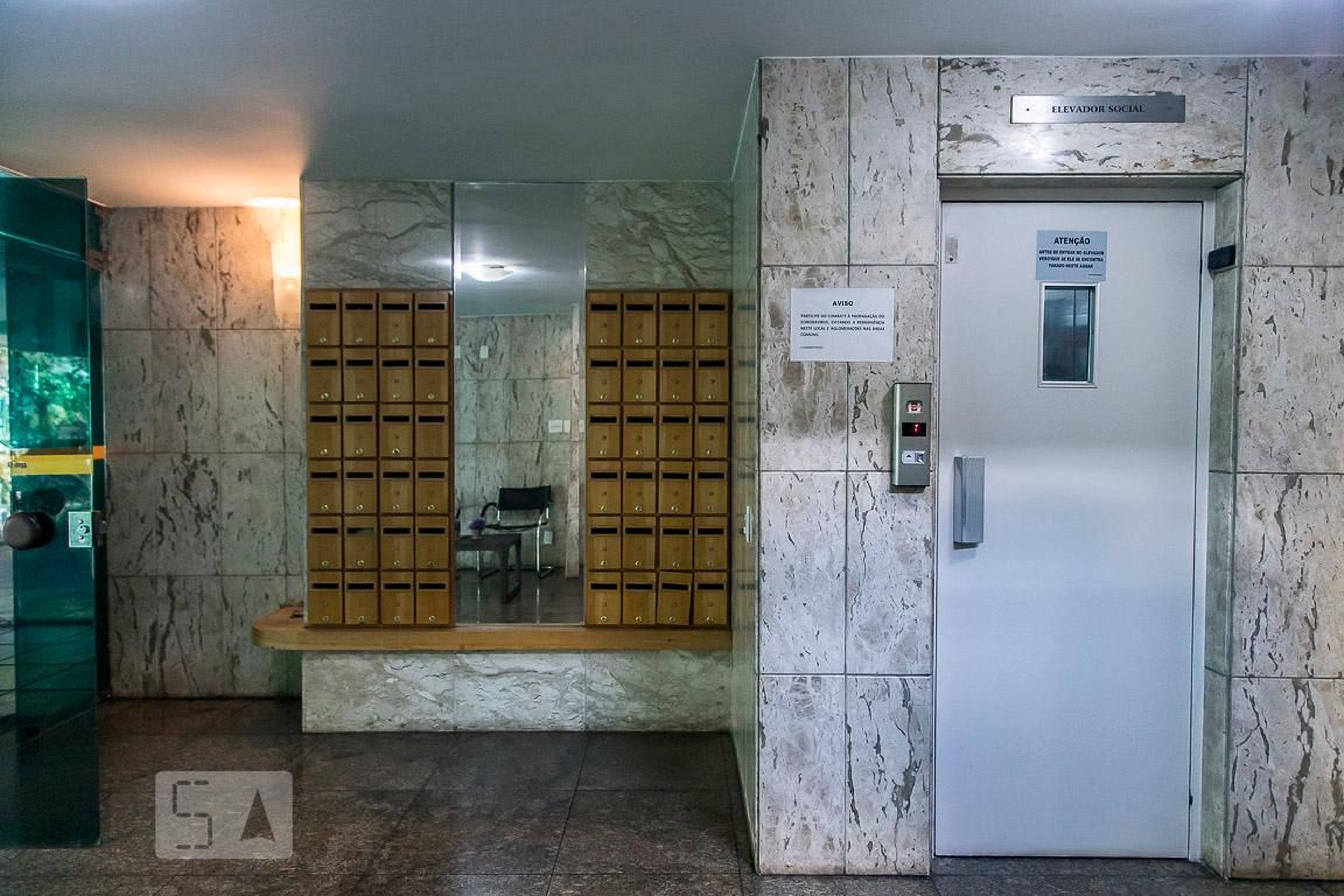 Hall social - Edifício Thompson Flores