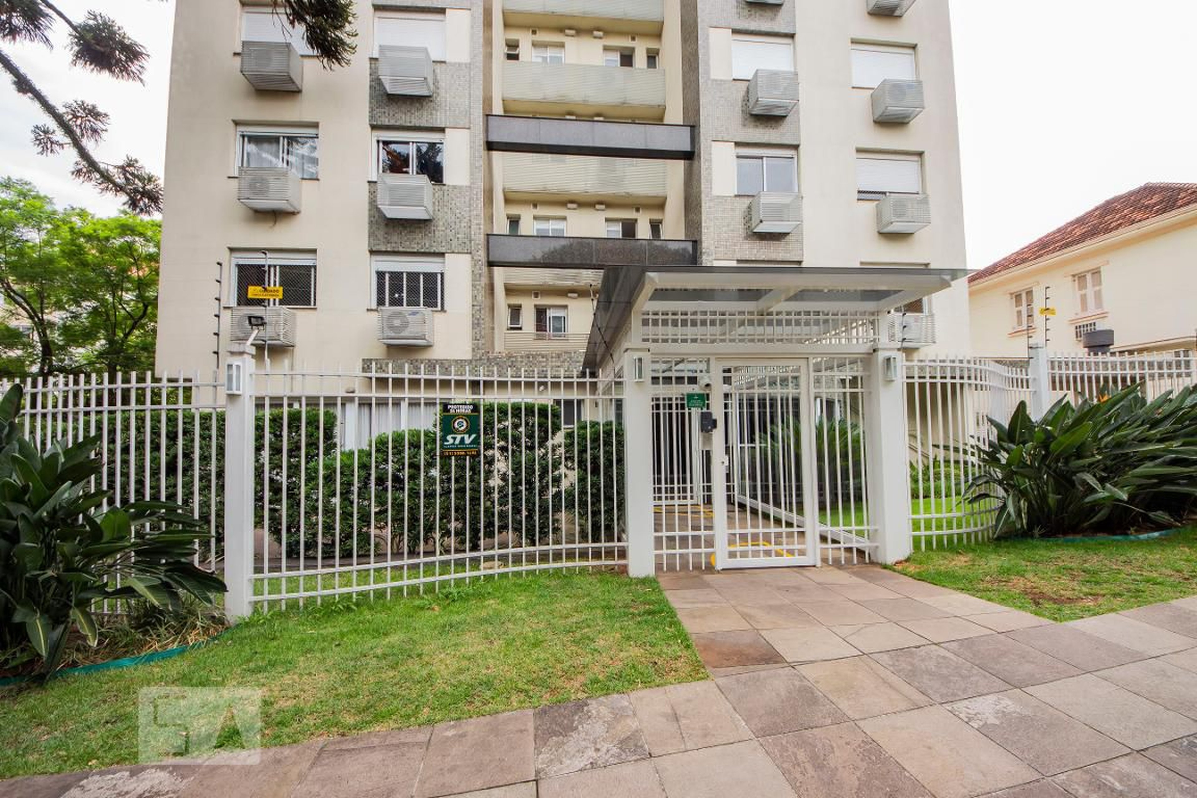 Fachada do Condomínio Condomínio Reserva das Araucárias