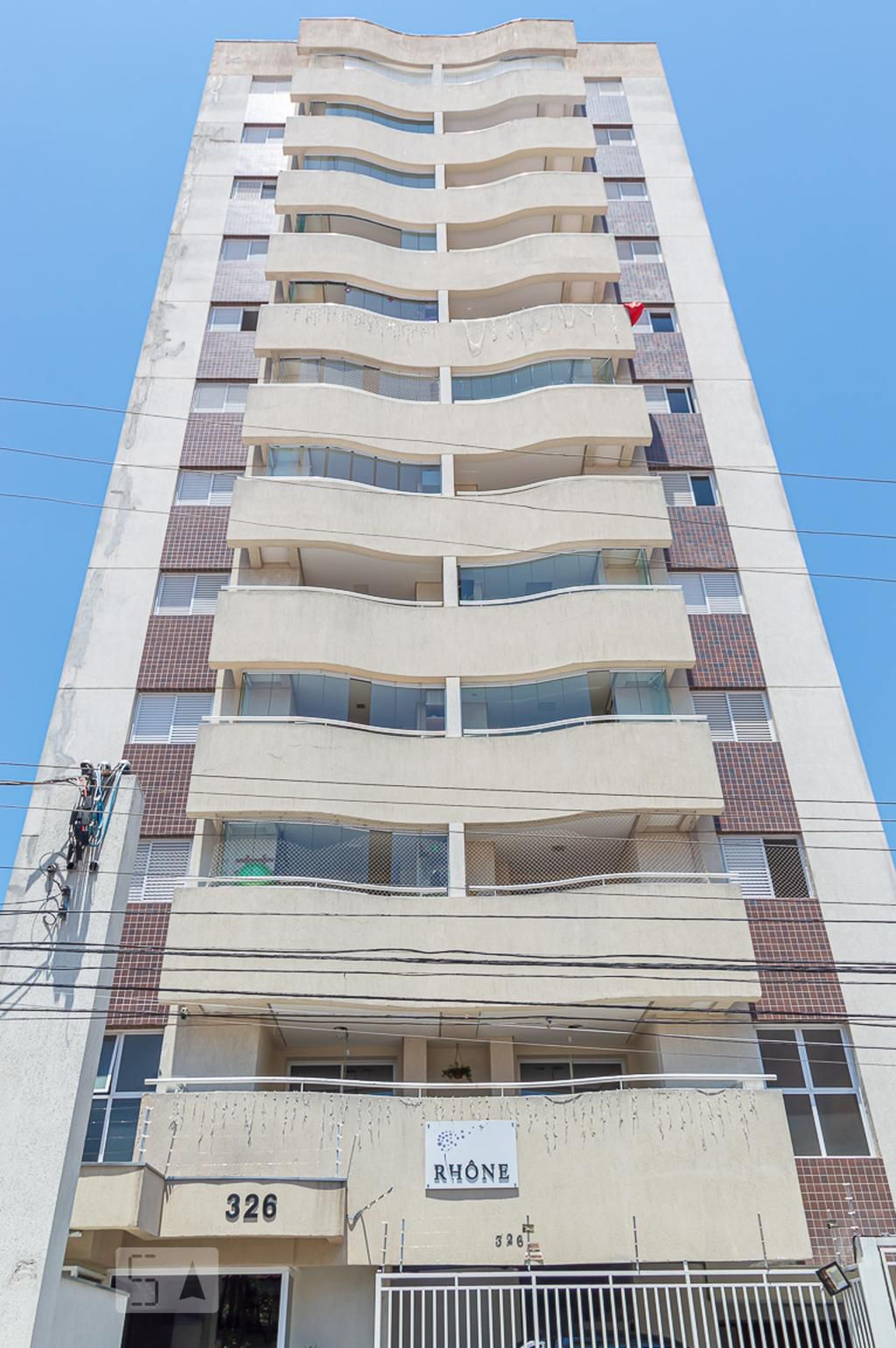Fachada do Prédio Residencial Rhône