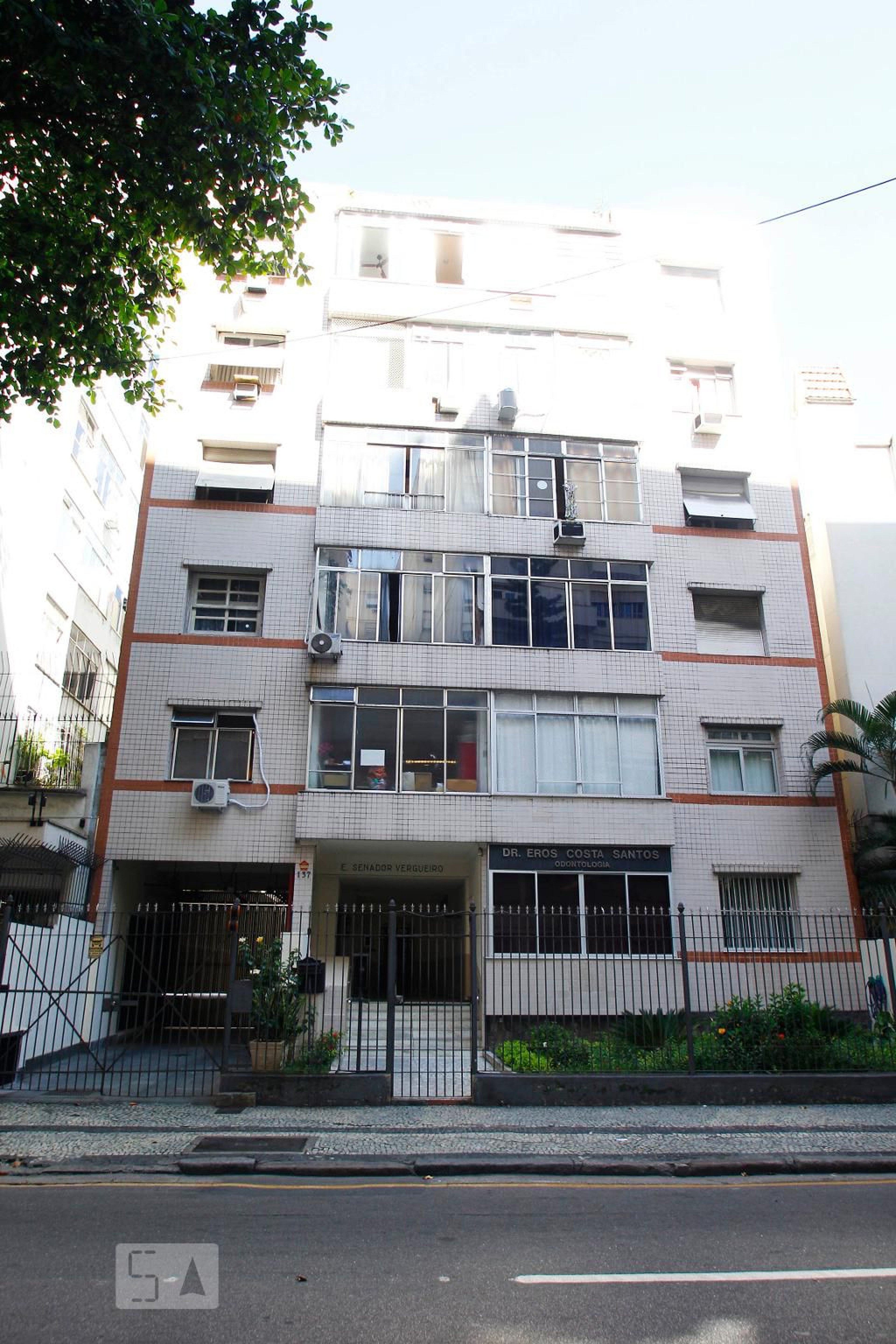 Fachada do Prédio Edifício Senador Vergueiro