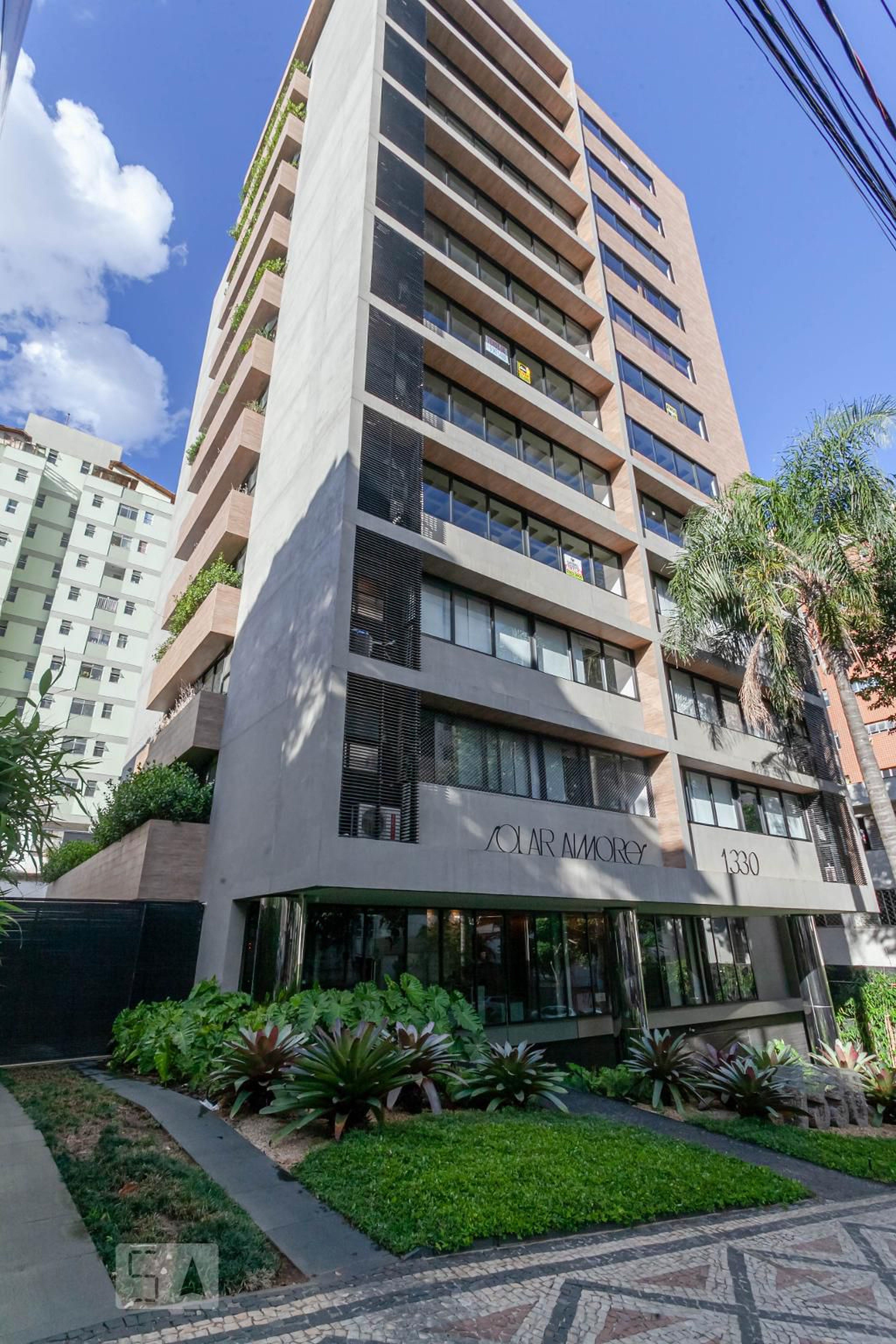 Fachada do Prédio Condomínio Ed Solar Aimores