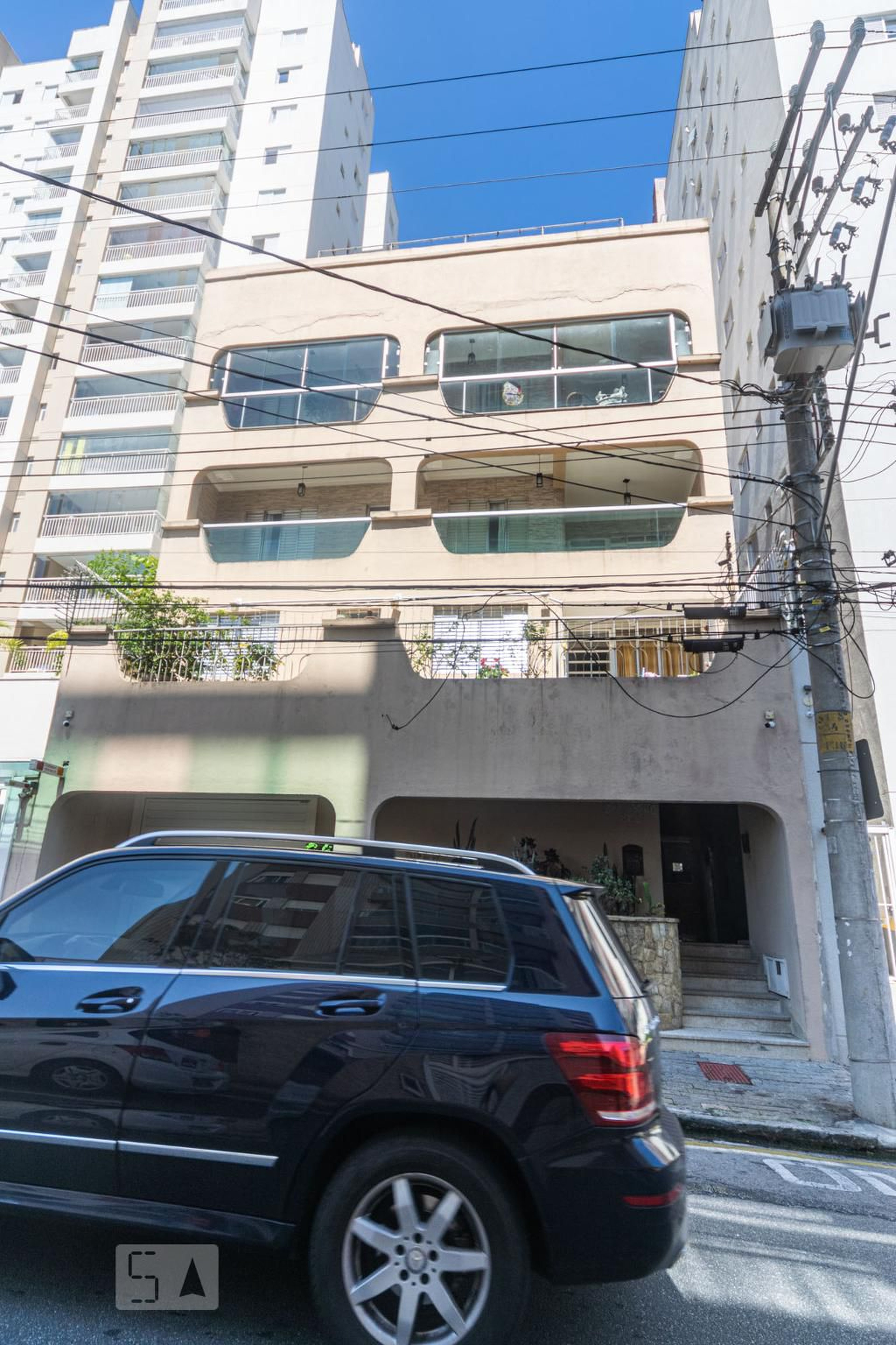 Fachada Condomínio em Rua General Osório, 356