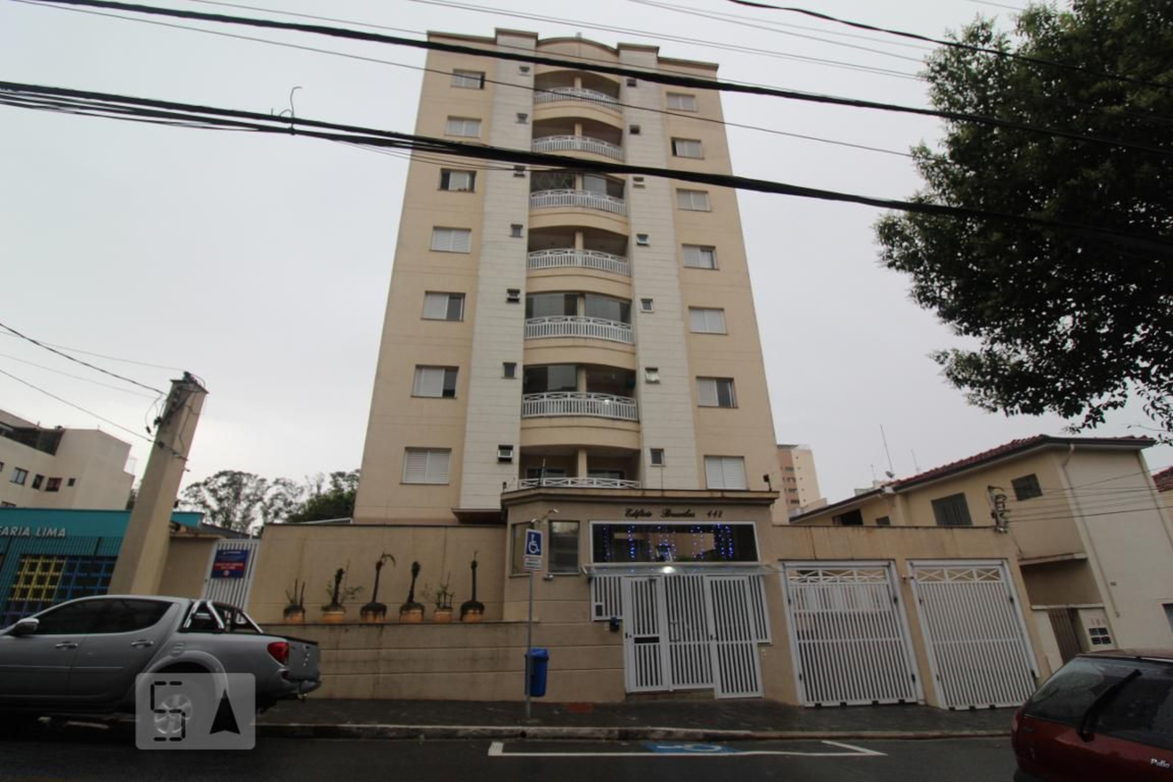 Fachada Condomínio em Rua Francesco Coppini, 448