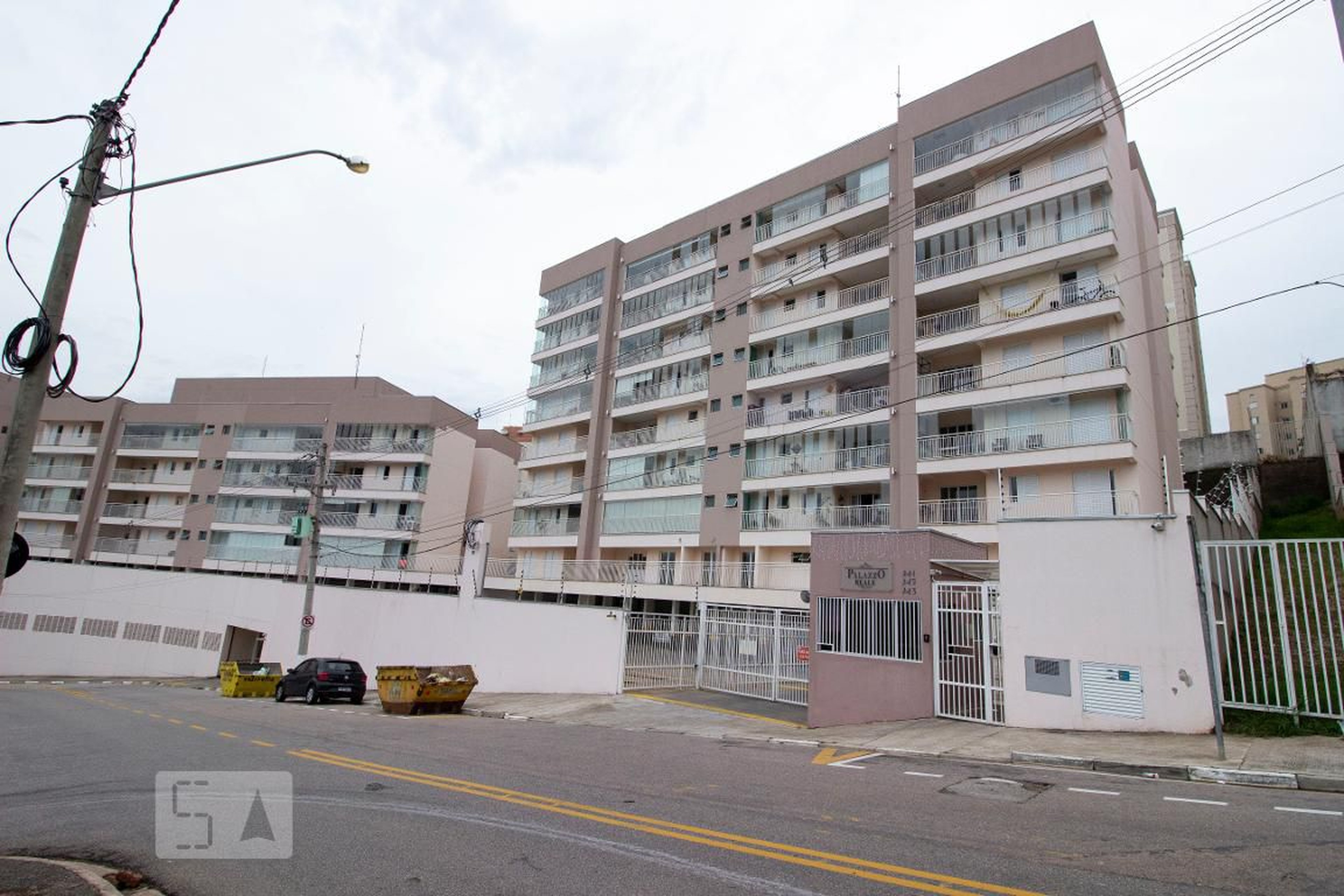 Fachada do Condomínio Residencial Palazzo Reale