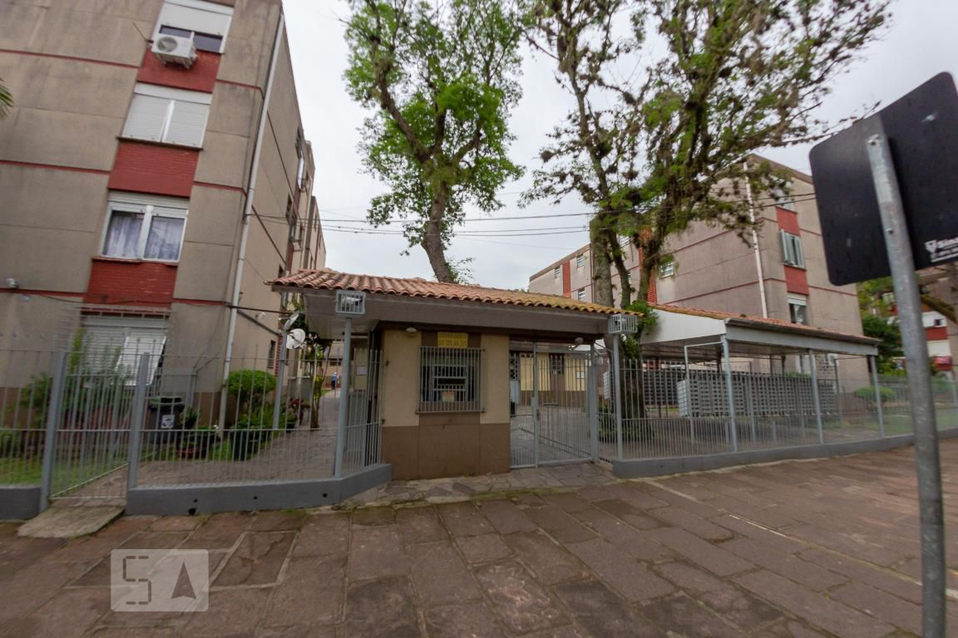 Fachada do Condomínio Residencial Gomes de Freitas