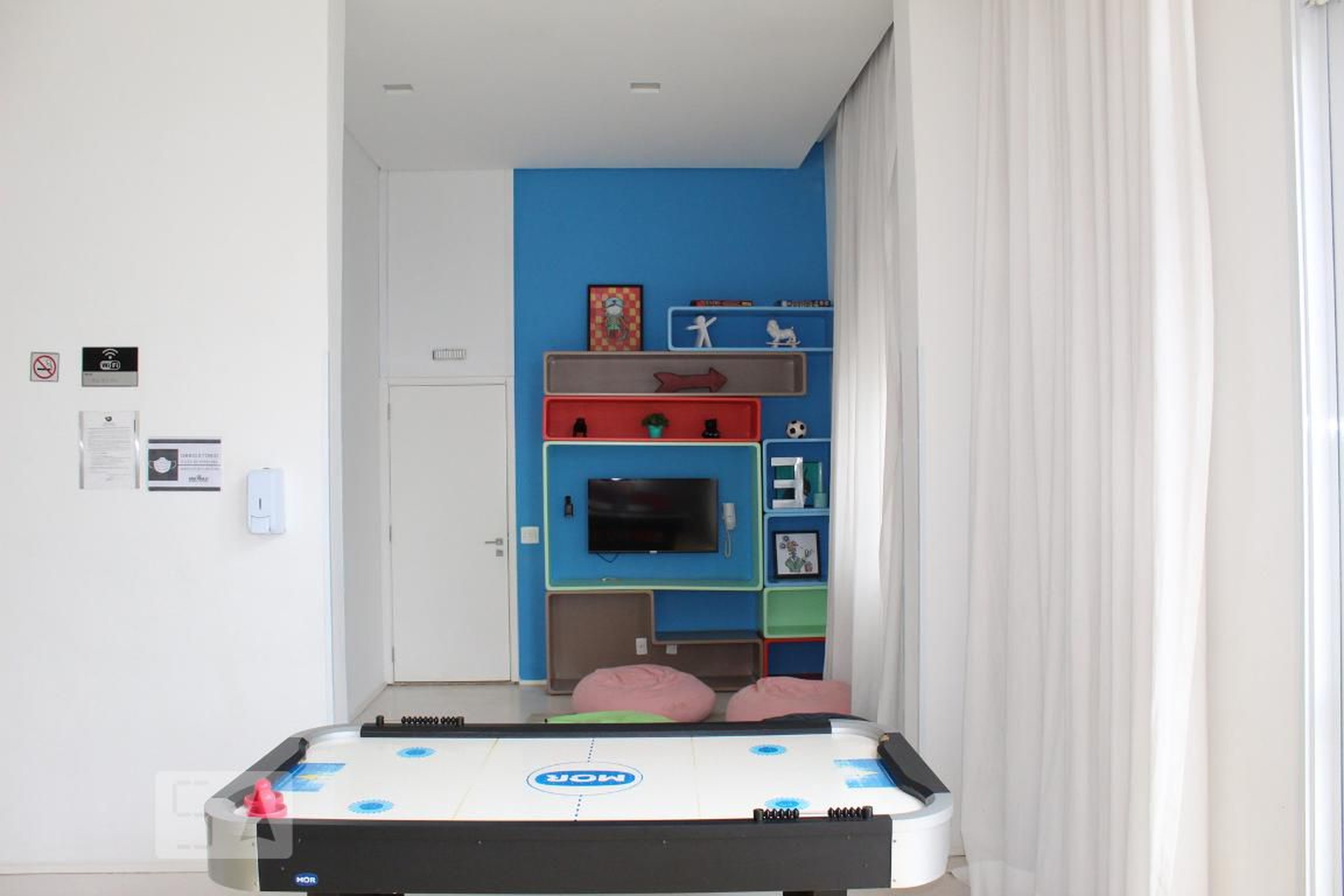 Salão de jogos - One Gramercy Park, Alphaville  Tegra