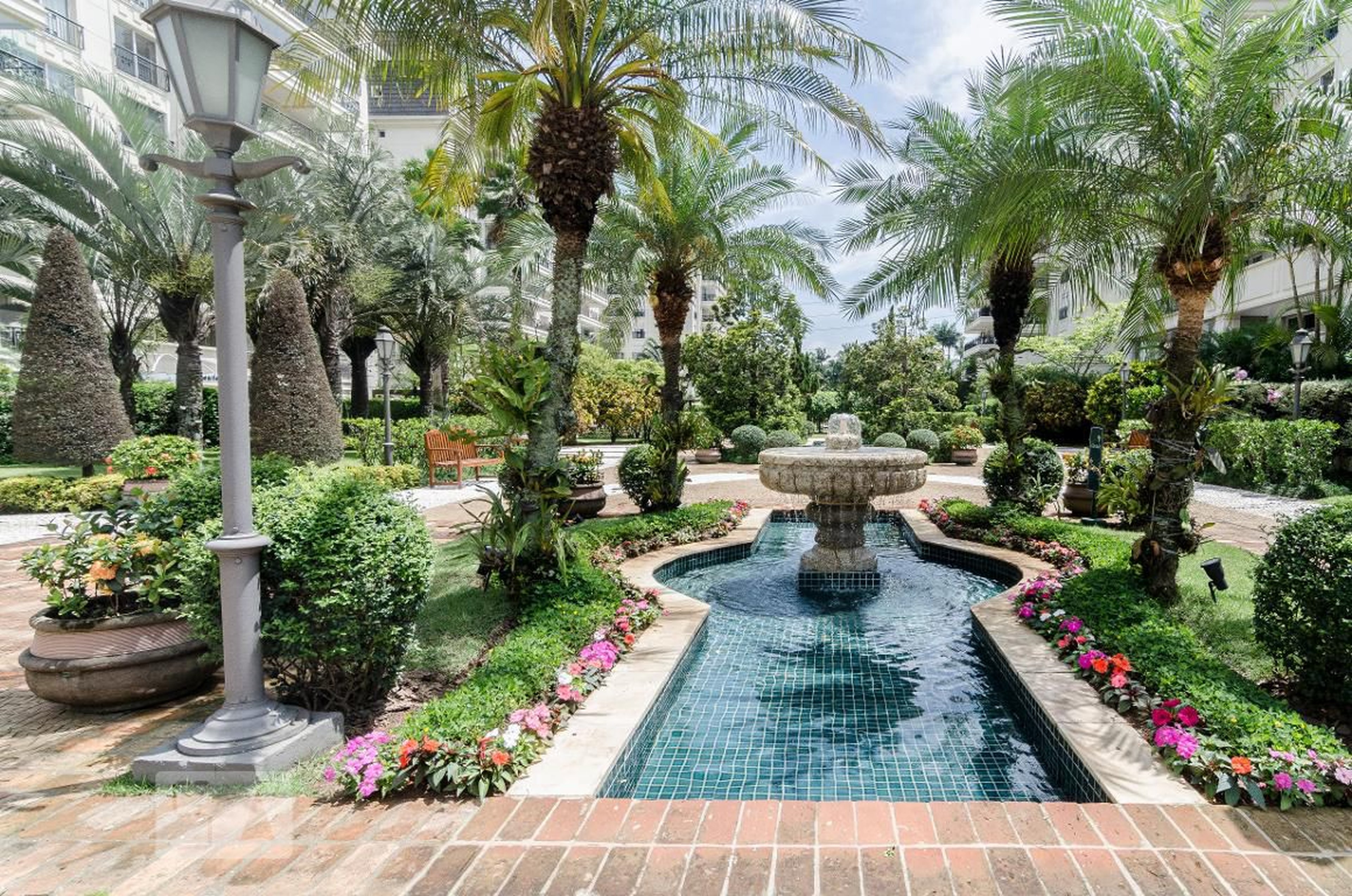 Área comum - Les Jardins de Bordeaux