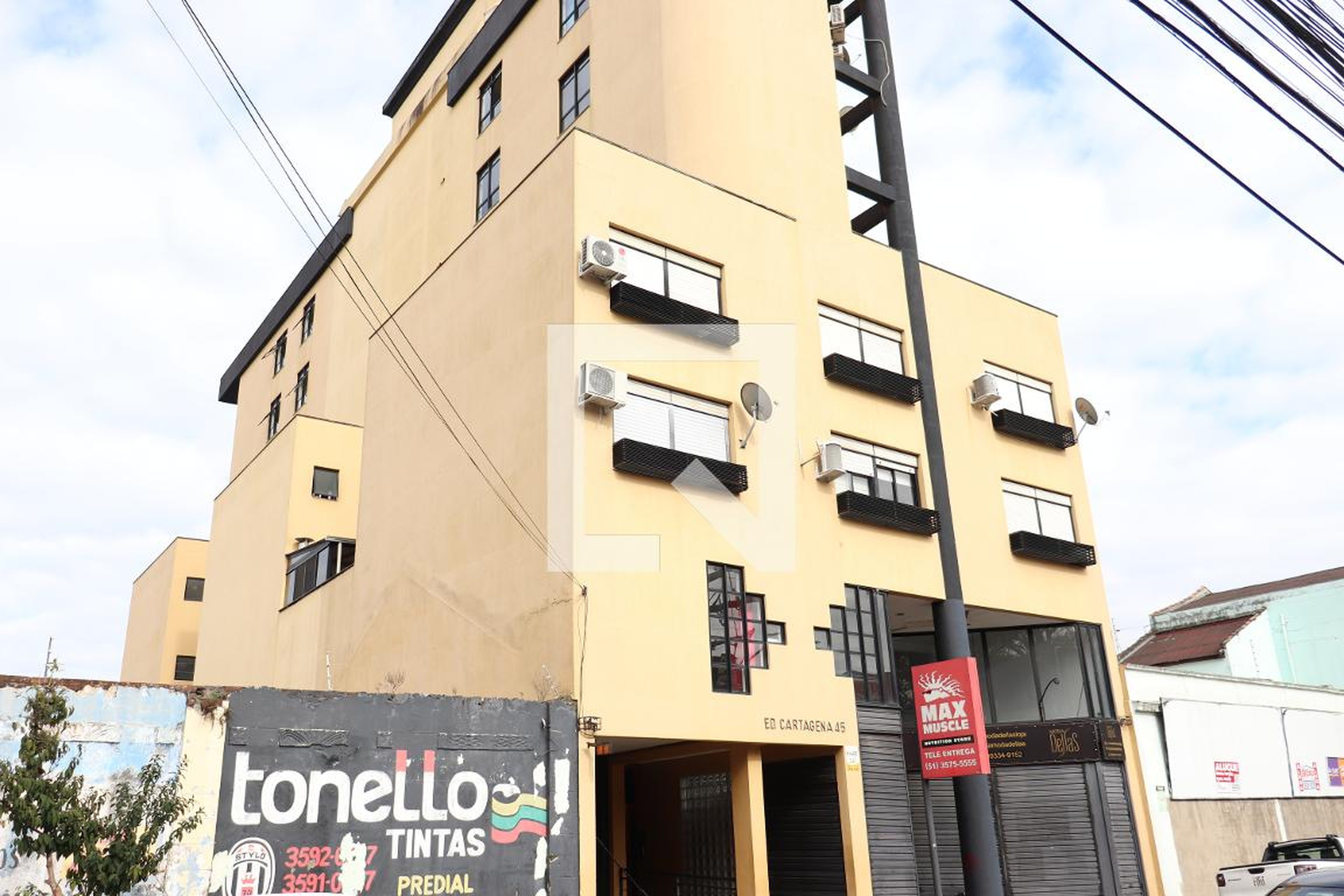 Fachada do Prédio Edifício Cartagena